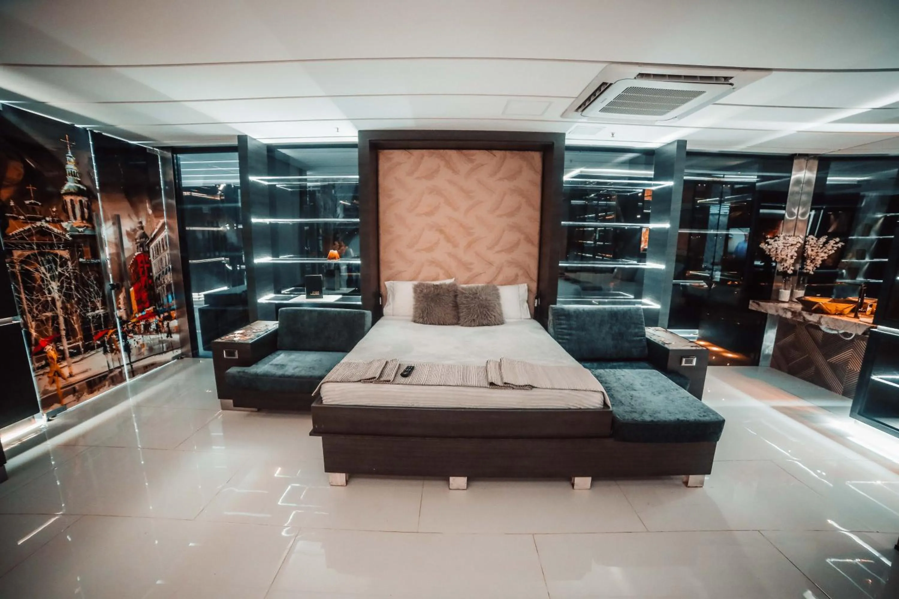 Bedroom in 1Million Luxury Suites