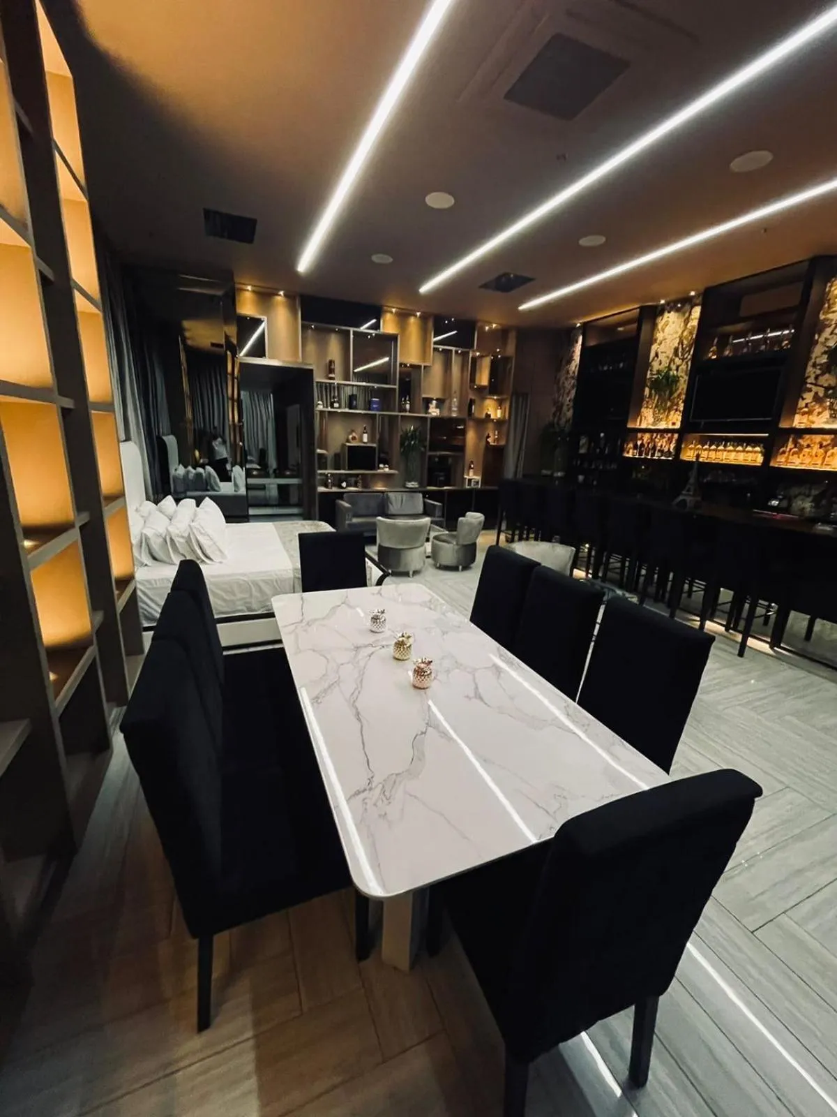 Living room in 1Million Luxury Suites