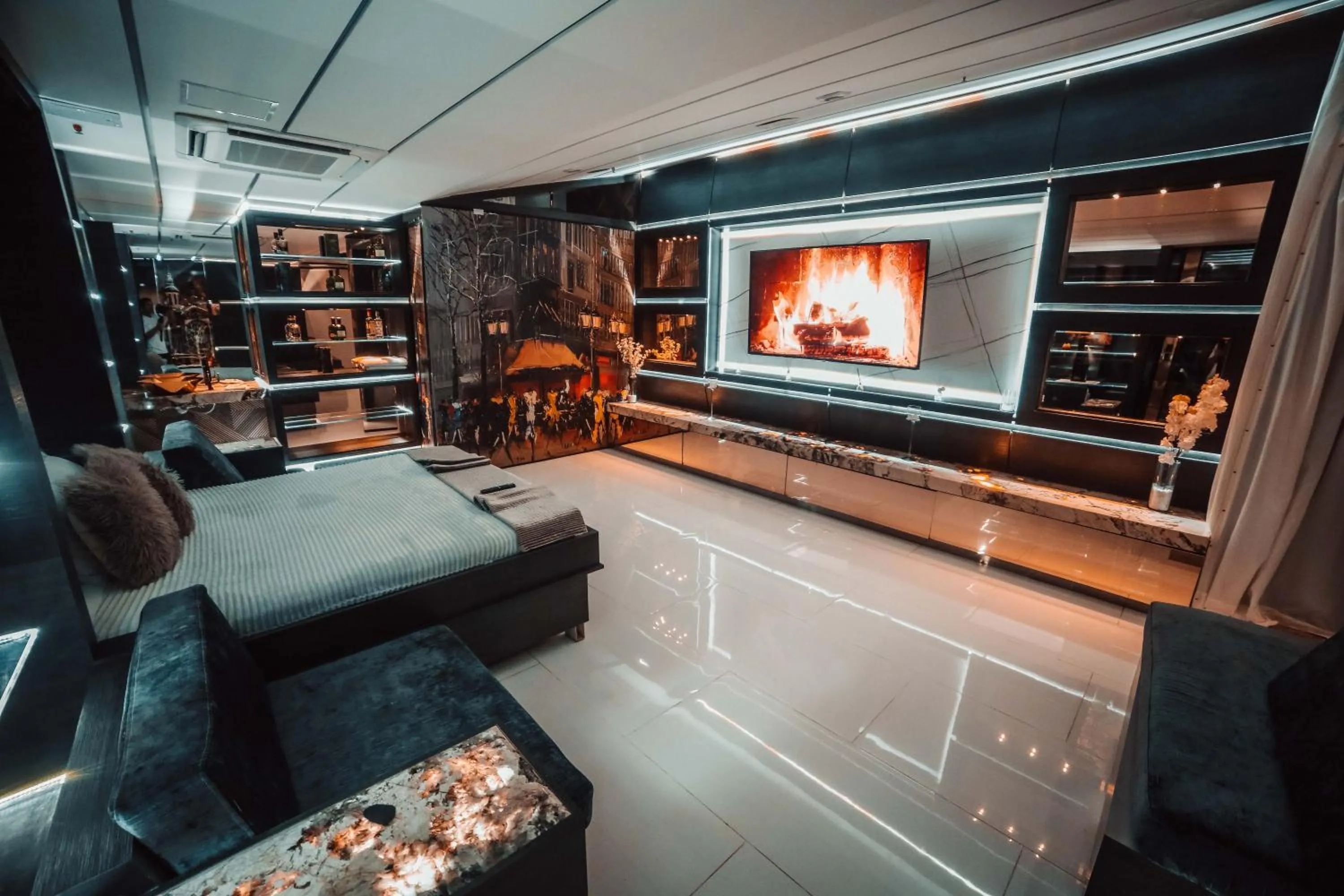 Bedroom in 1Million Luxury Suites