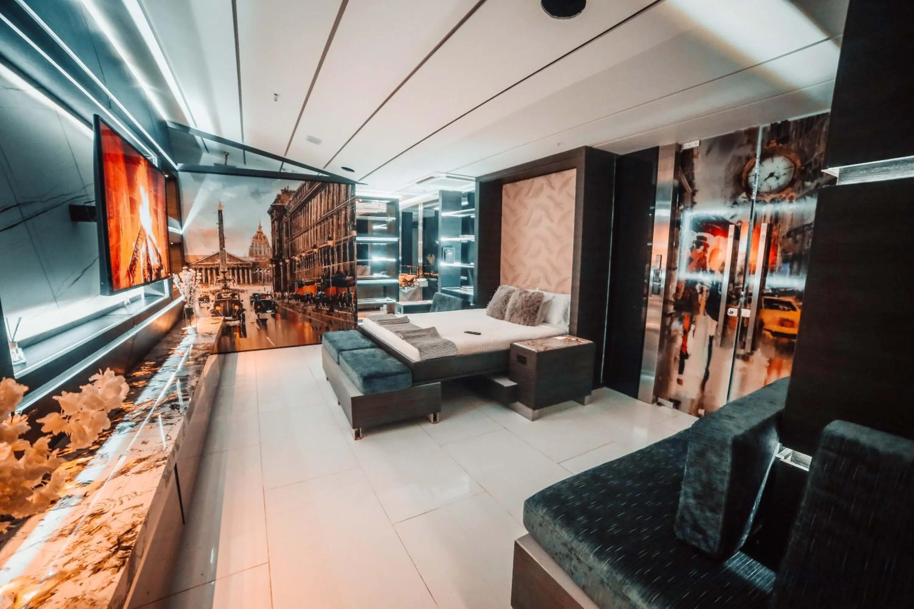 Bedroom in 1Million Luxury Suites