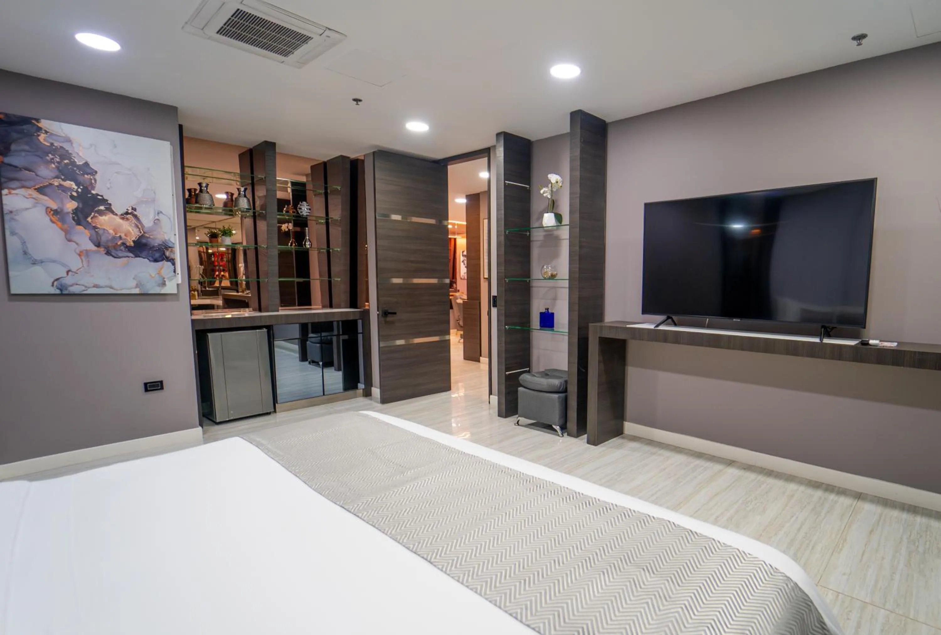 Bedroom in 1Million Luxury Suites