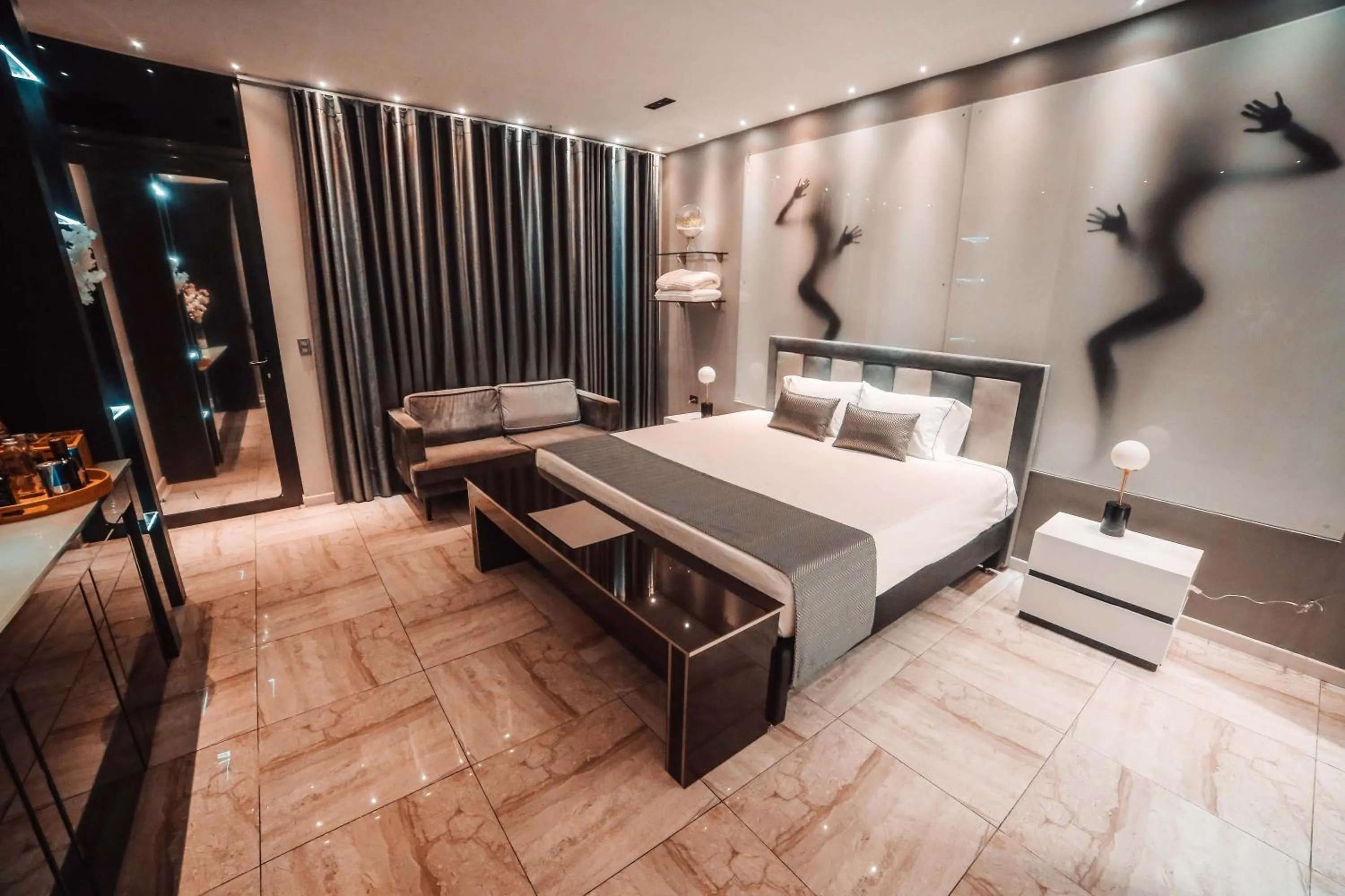 Bed in 1Million Luxury Suites