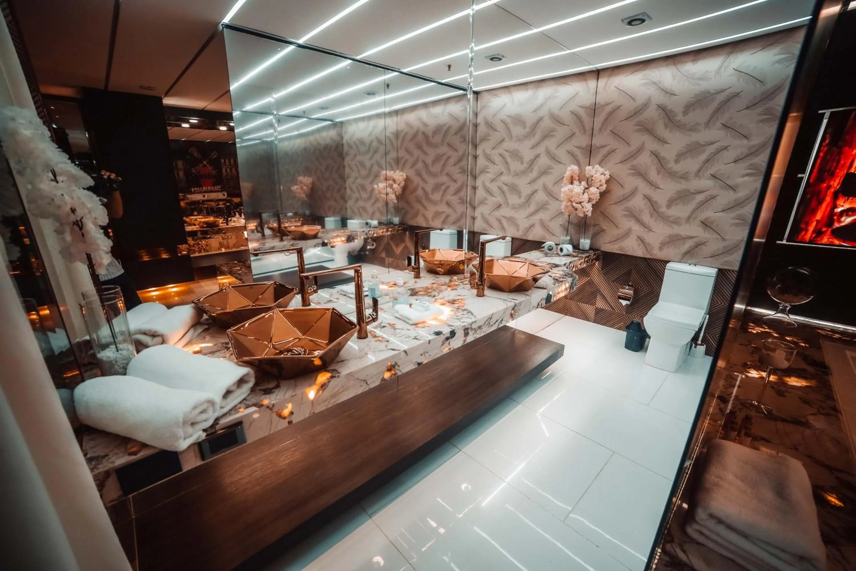 Bathroom in 1Million Luxury Suites