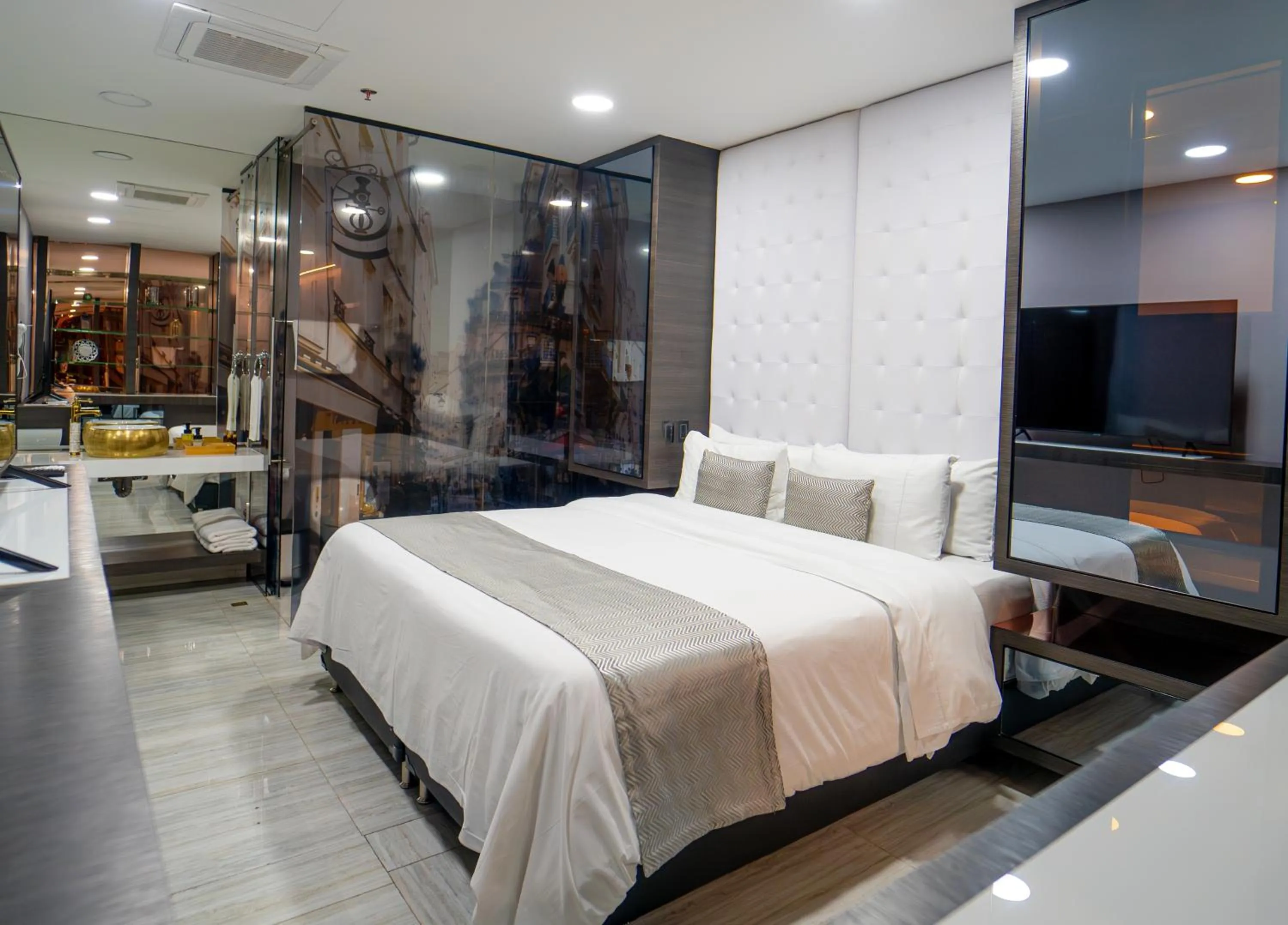 Bedroom in 1Million Luxury Suites