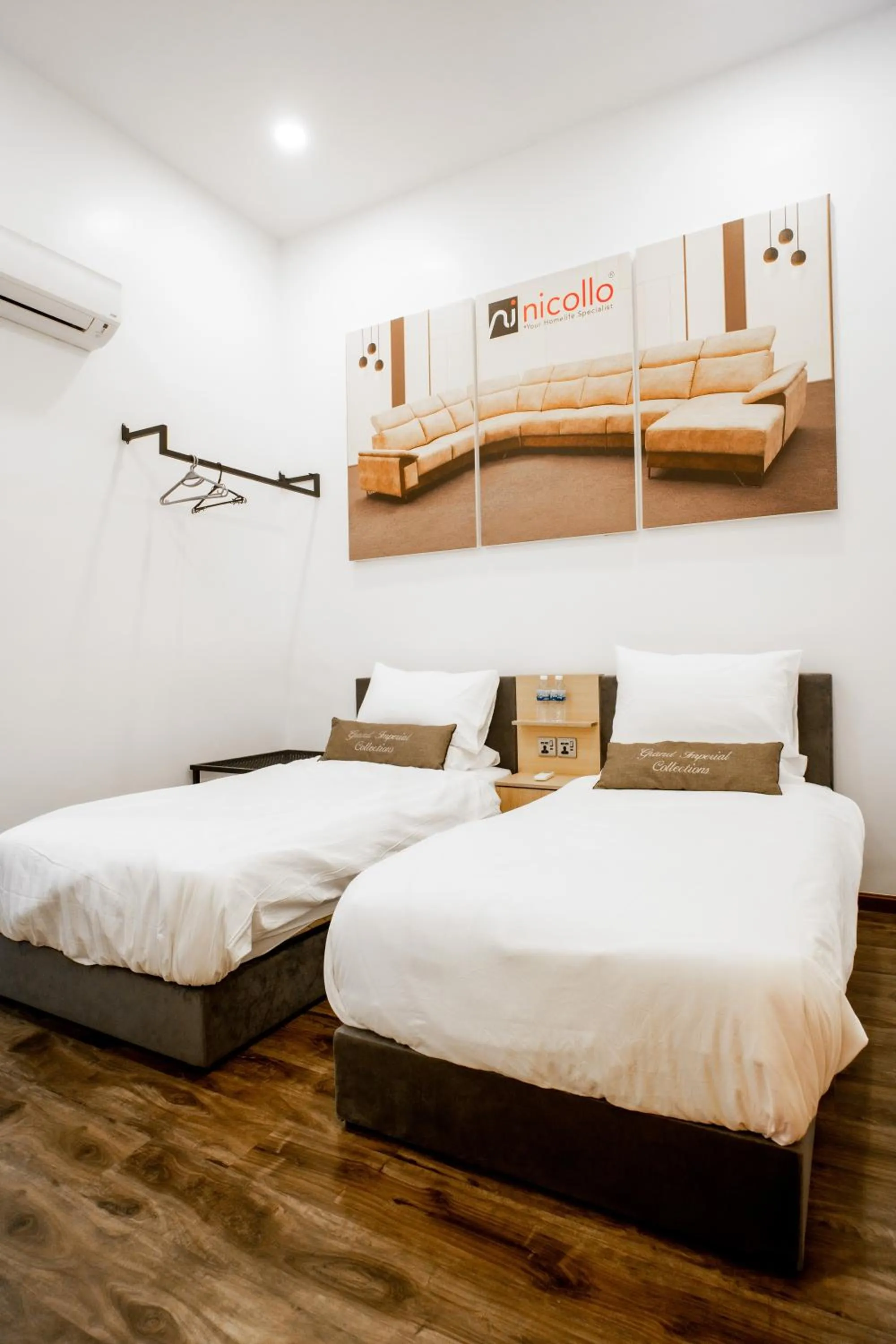 Bed in Norvinton Hotel