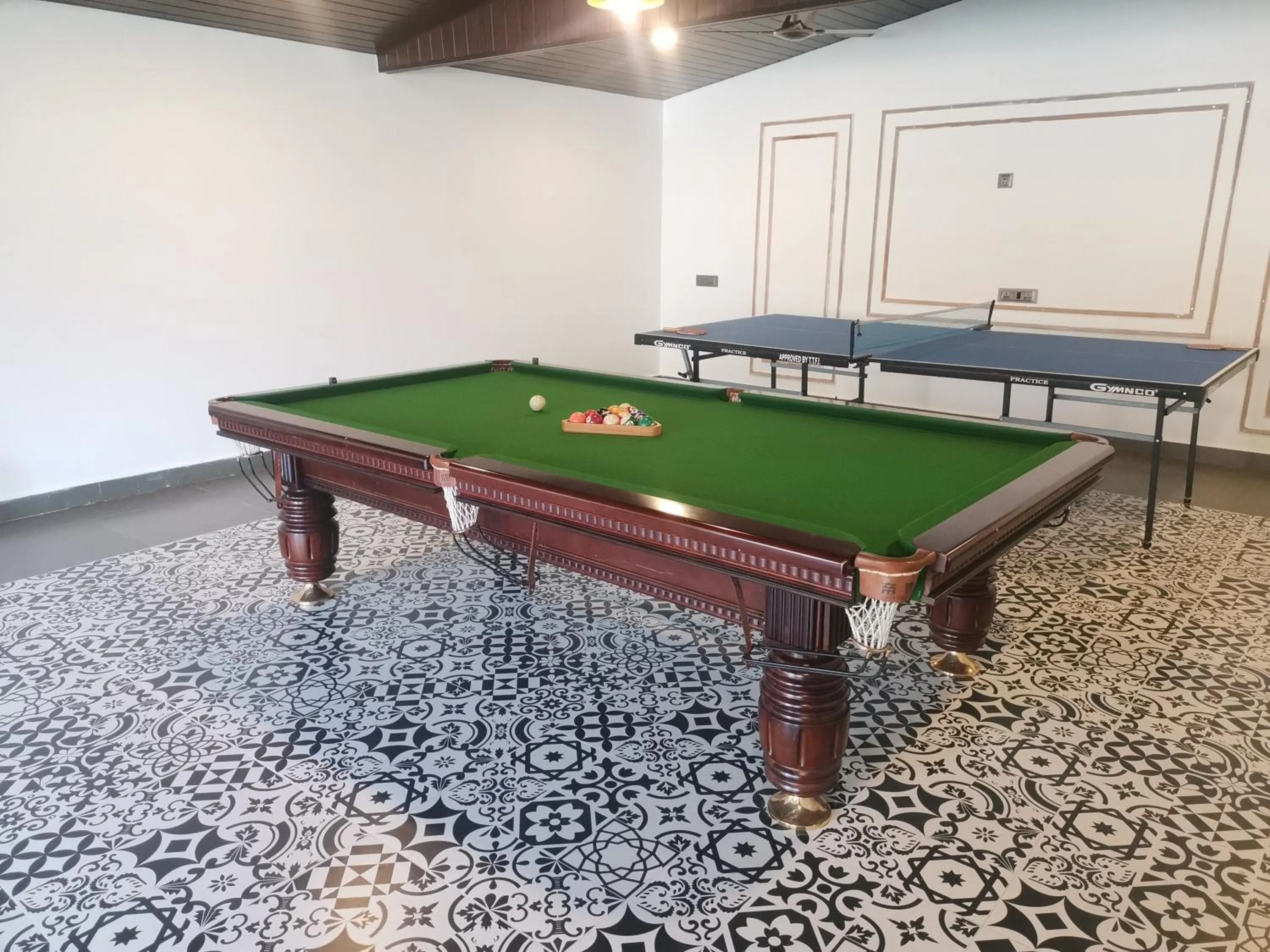 Game Room in Raaj Resort