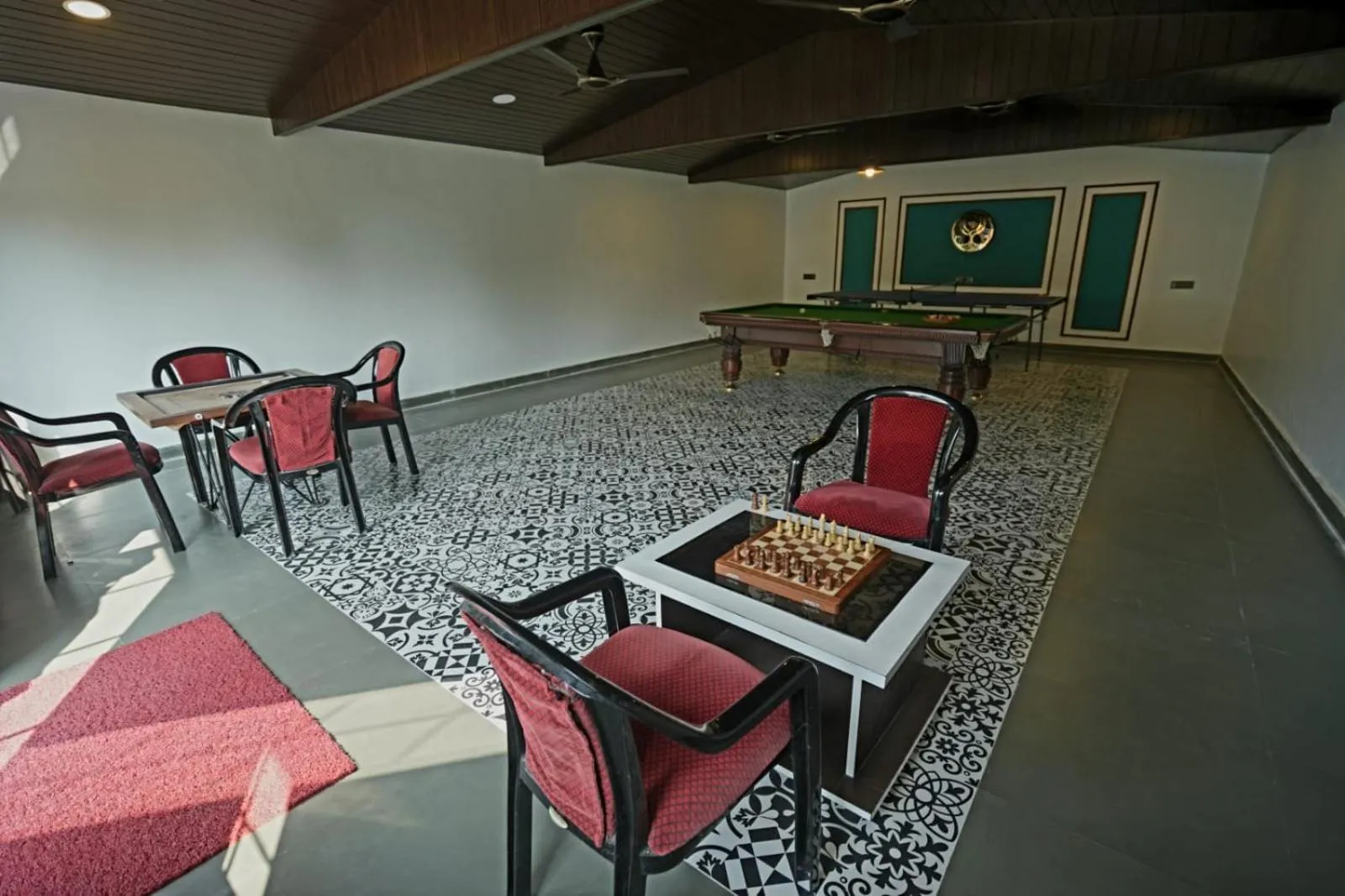 Children play ground in Raaj Resort