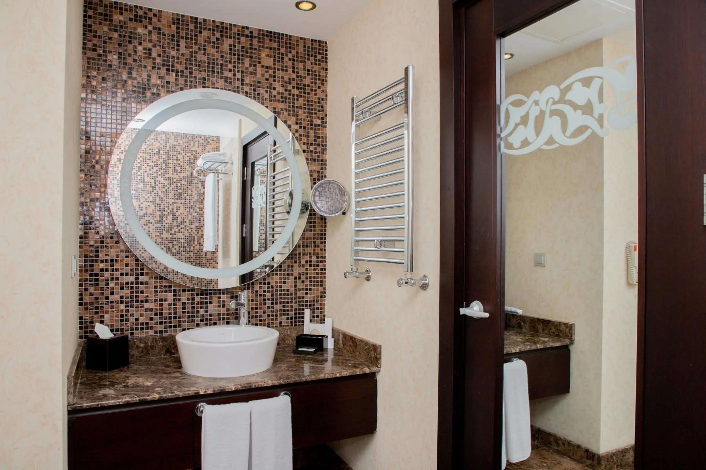 Shower in Badamdar Hotel and Residences