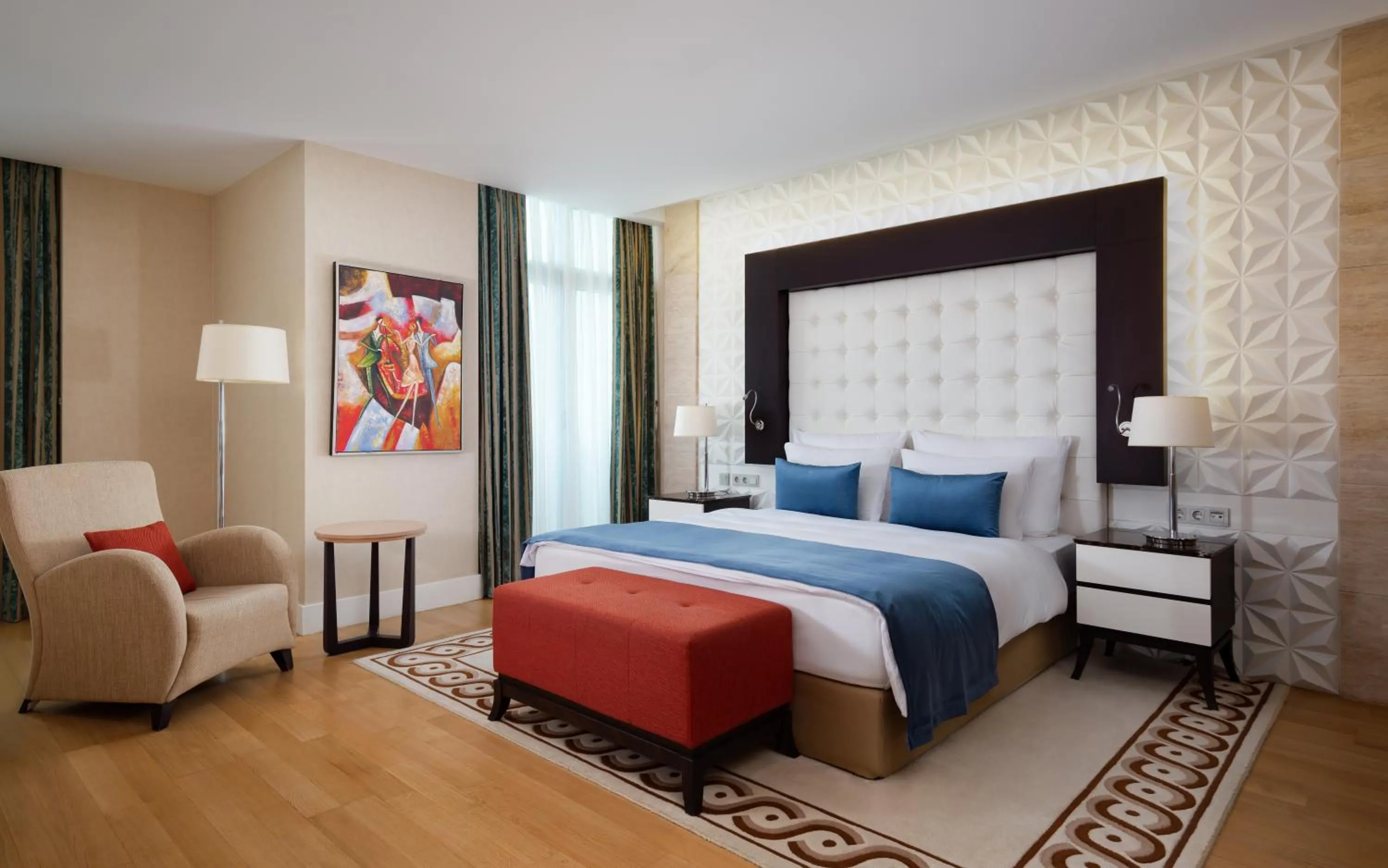 Bed in Badamdar Hotel and Residences