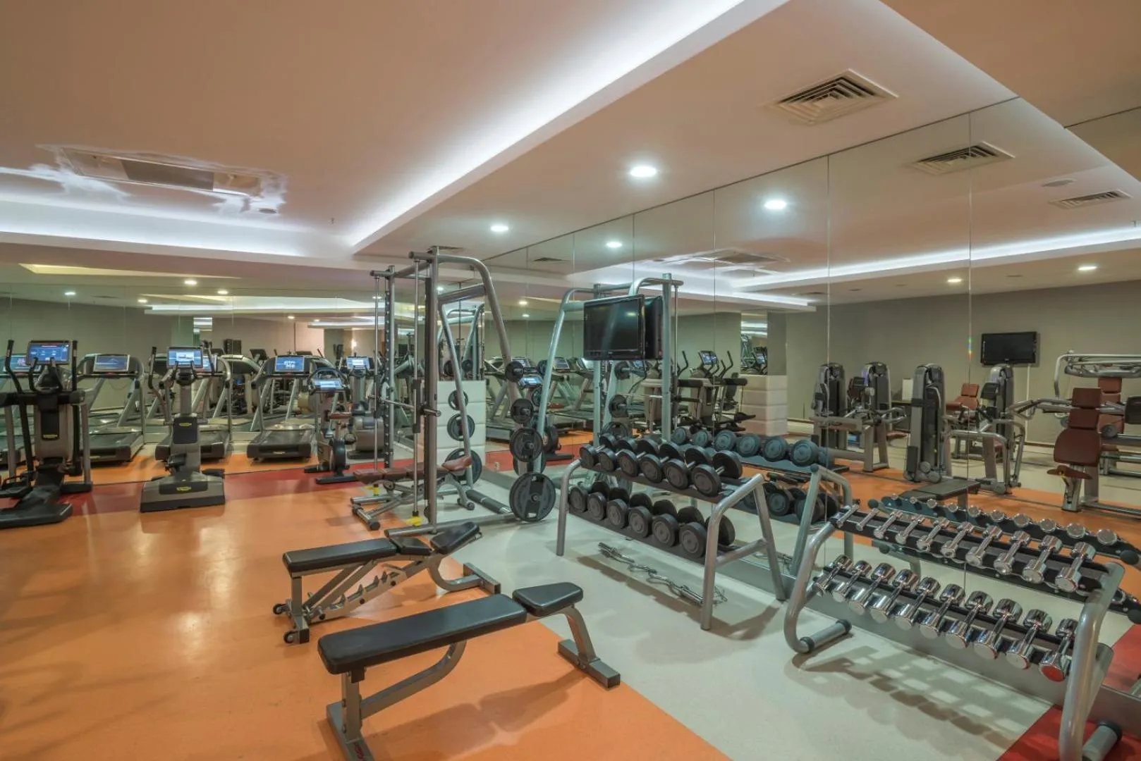 Fitness centre/facilities in Badamdar Hotel and Residences