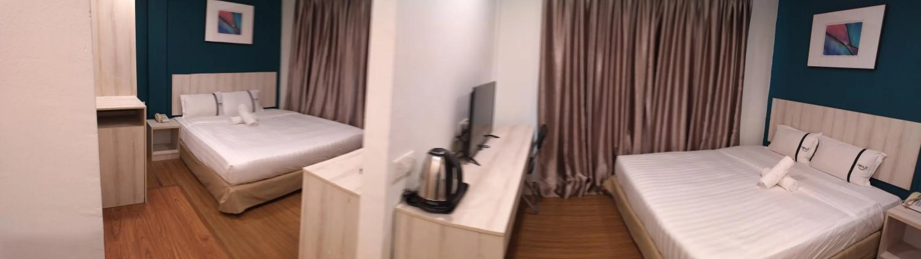 Bed in Smile Hotel Cheras Taman Segar