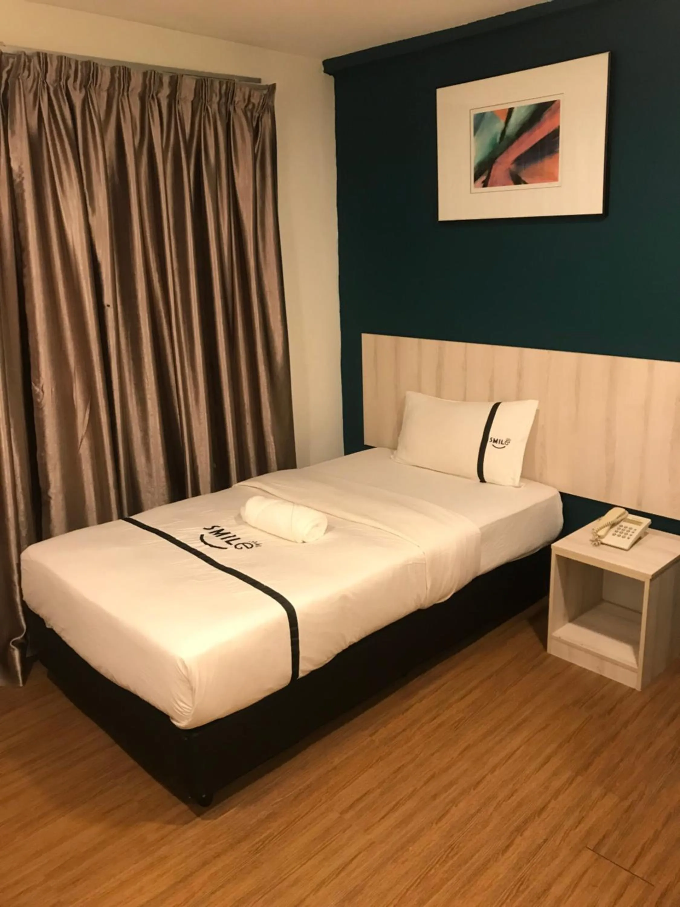 Bed in Smile Hotel Cheras Taman Segar