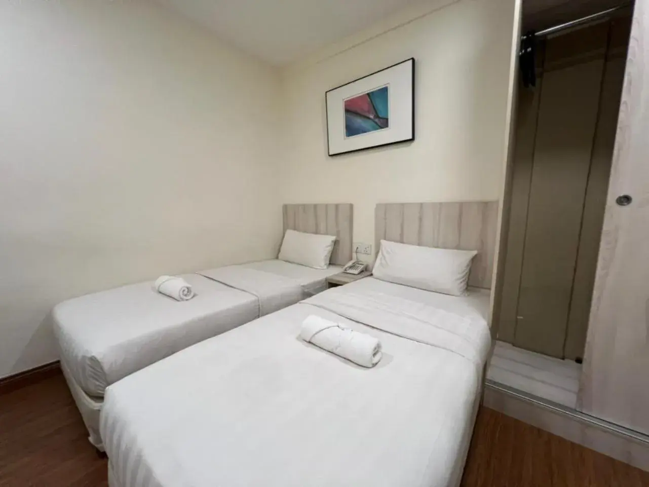 Twin Room in Smile Hotel Cheras Taman Segar Twin Room in Smile Hotel Cheras Taman Segar