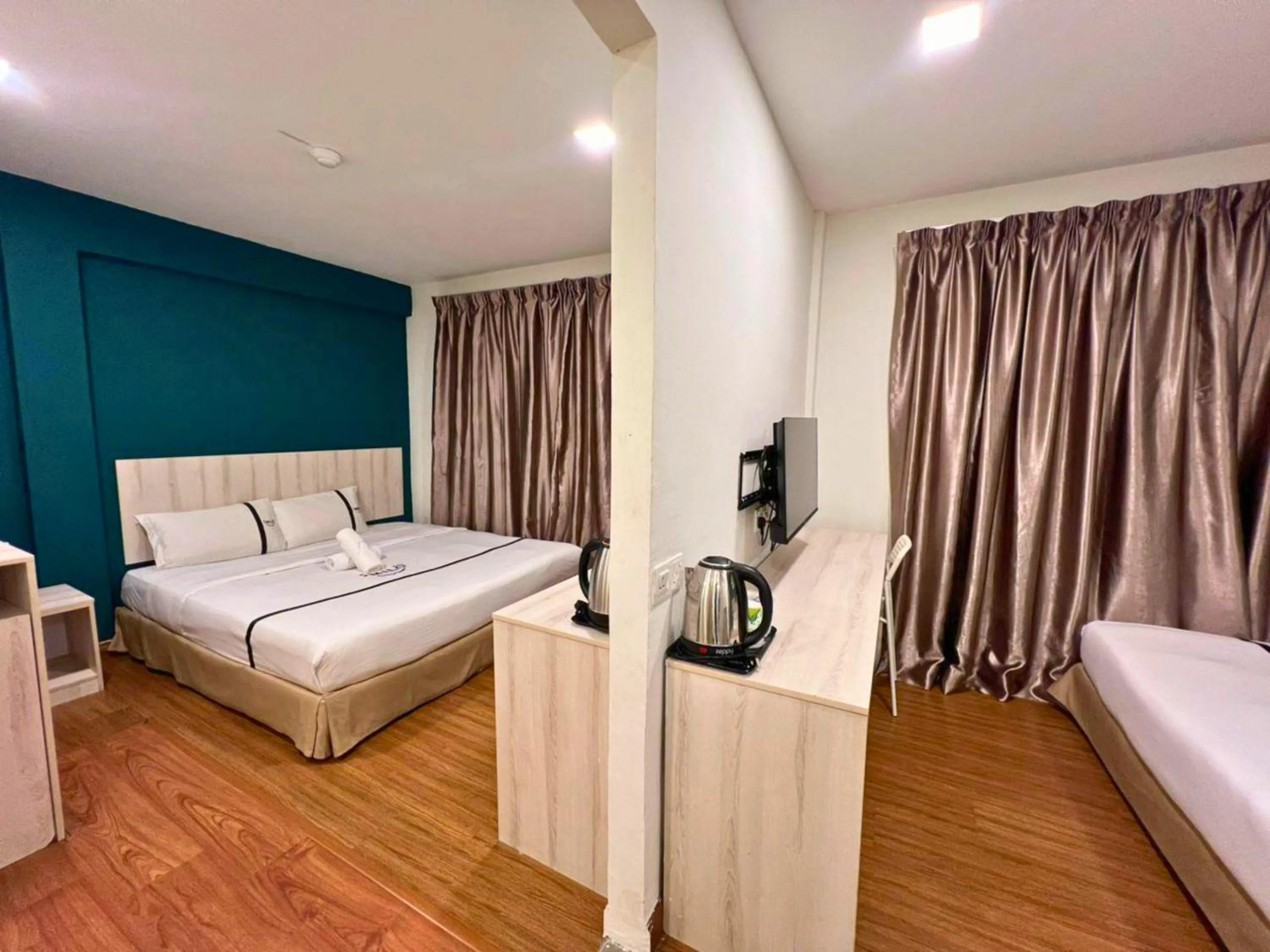 Bed in Smile Hotel Cheras Taman Segar