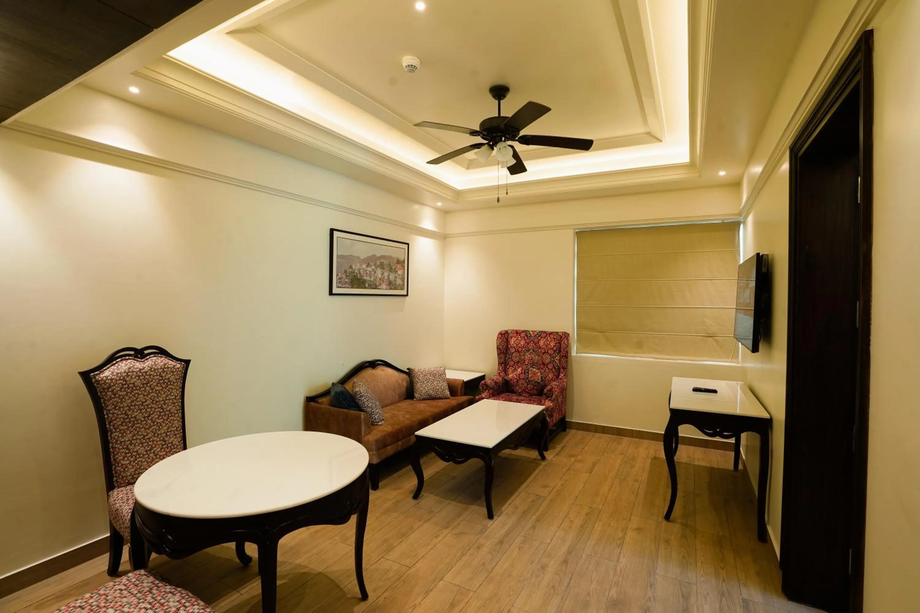 Seating area in WelcomHeritage Parv Vilas Resort & Spa