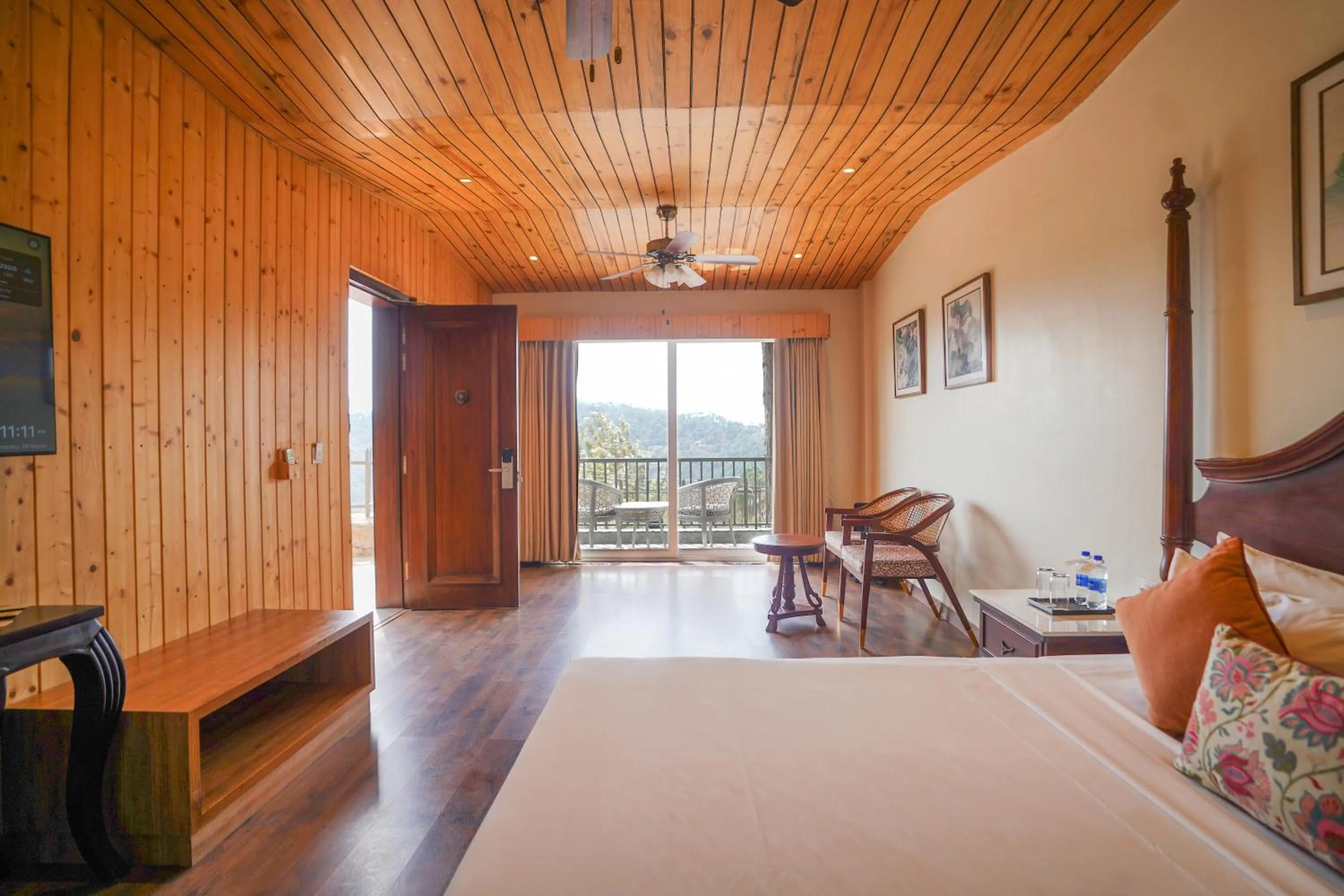 Bedroom in WelcomHeritage Parv Vilas Resort & Spa