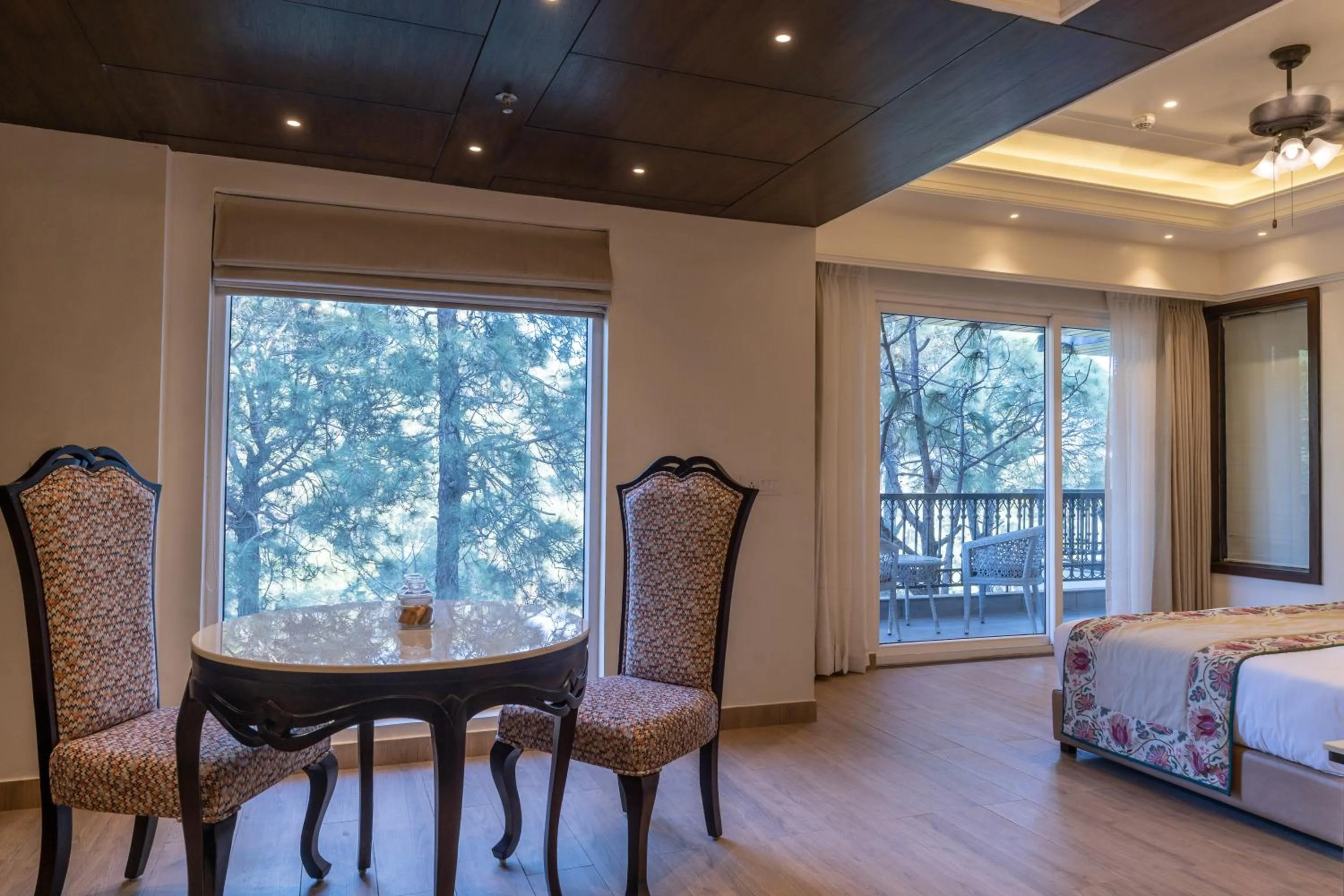 Bed in WelcomHeritage Parv Vilas Resort & Spa