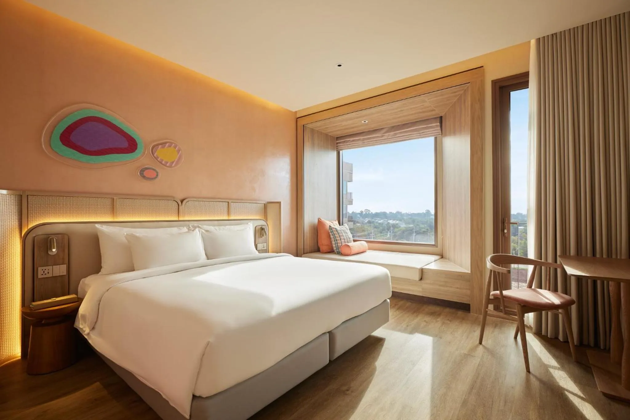 Photo of the whole room, Bed in Centara Ubon