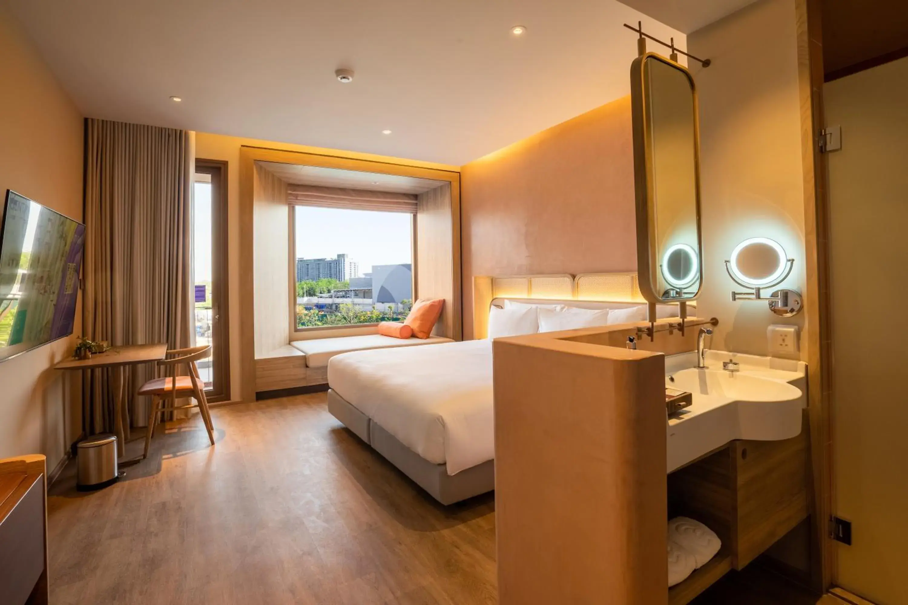 Premium Deluxe King Room with Pool View  in Centara Ubon Premium Deluxe King Room with Pool View  in Centara Ubon