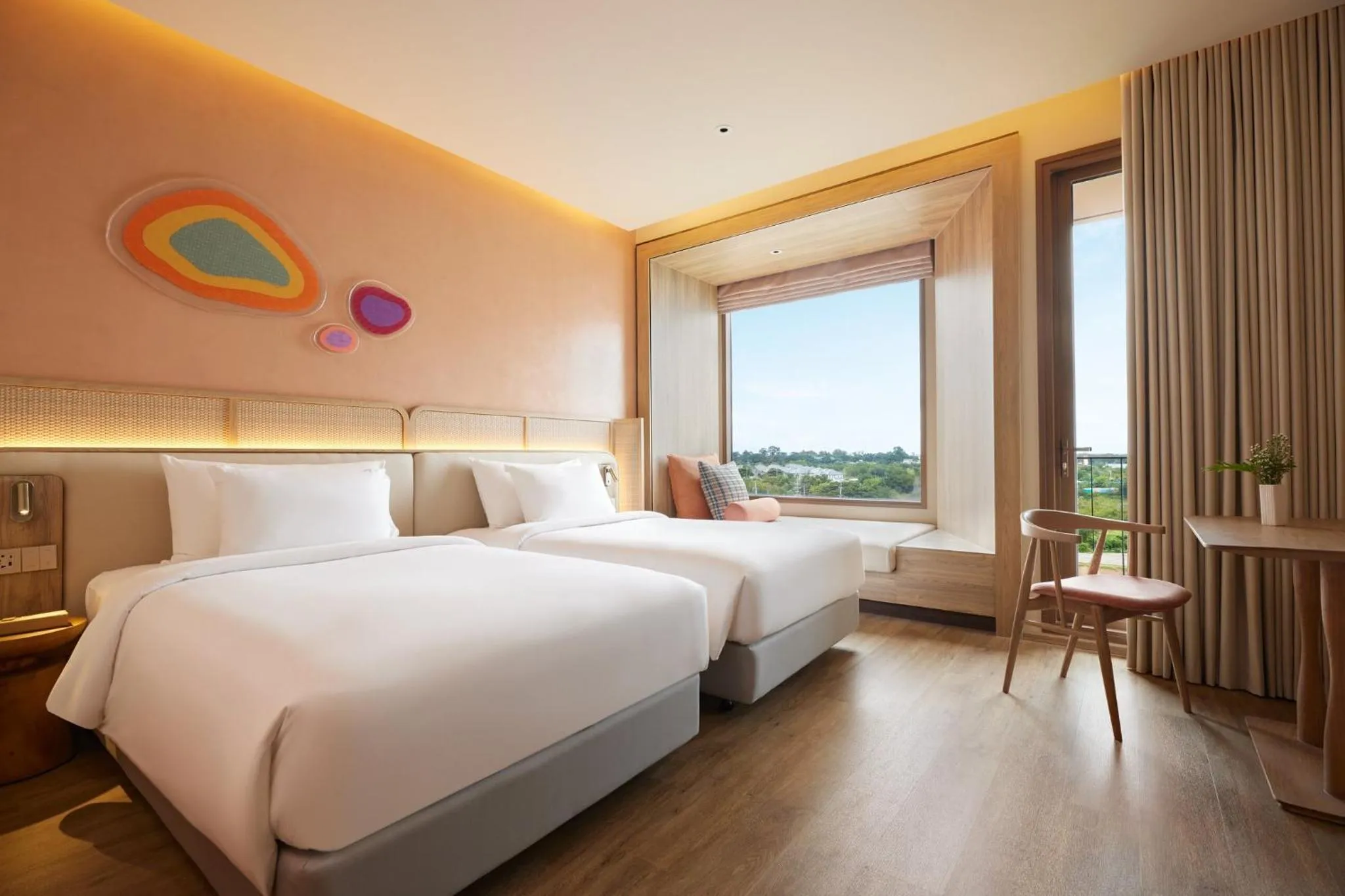 Photo of the whole room, Bed in Centara Ubon