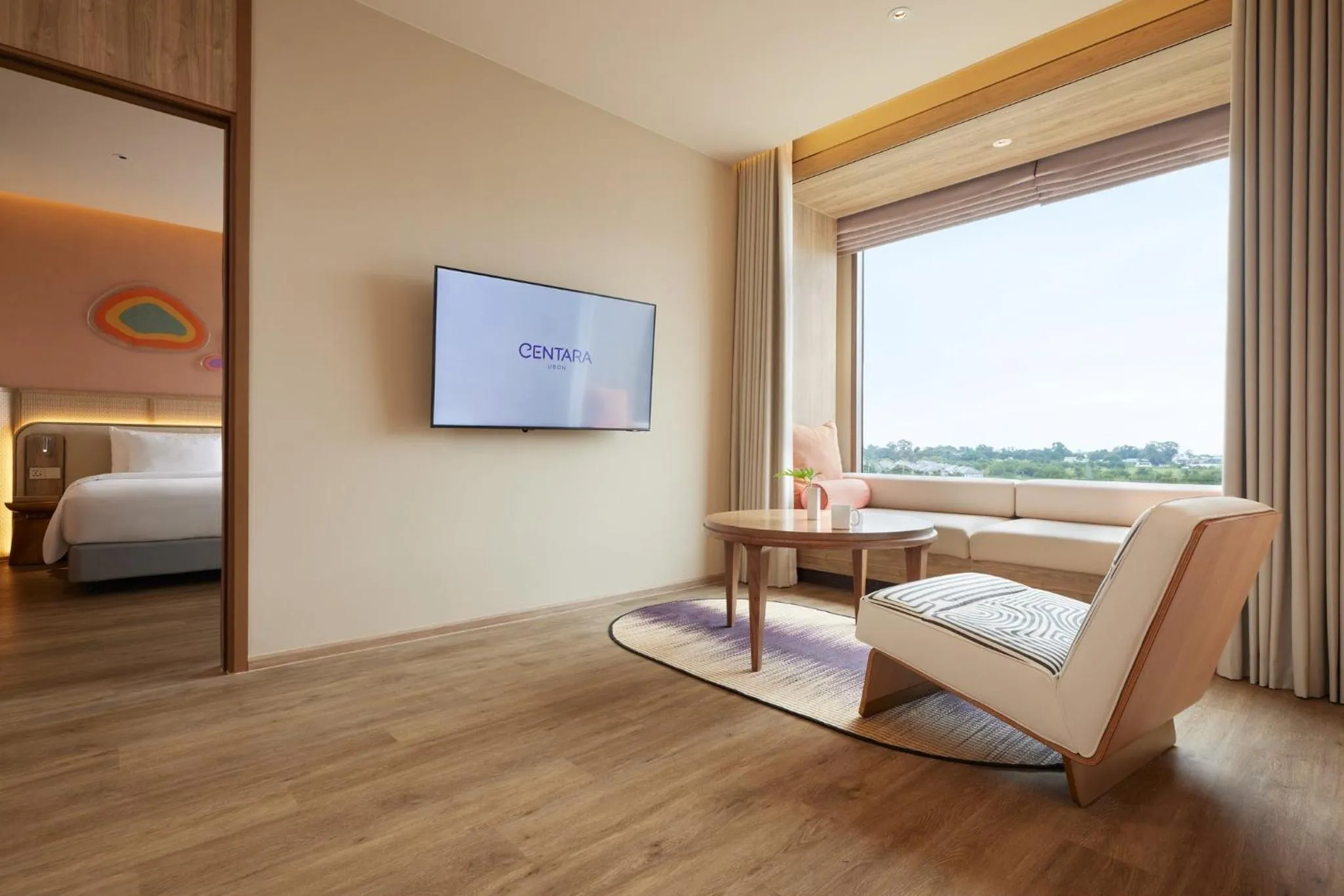 Bedroom, Bed in Centara Ubon