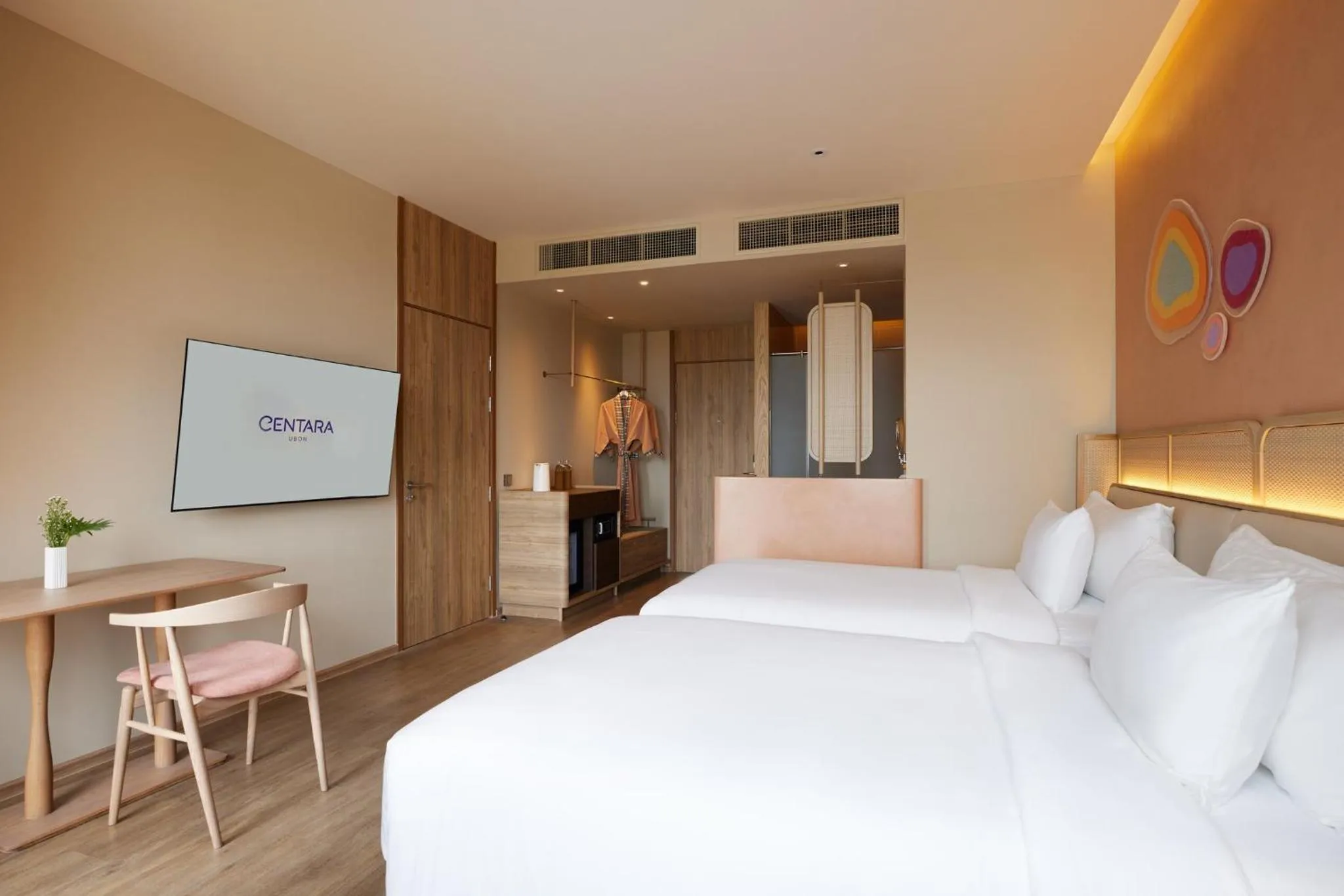 Photo of the whole room, Bed in Centara Ubon