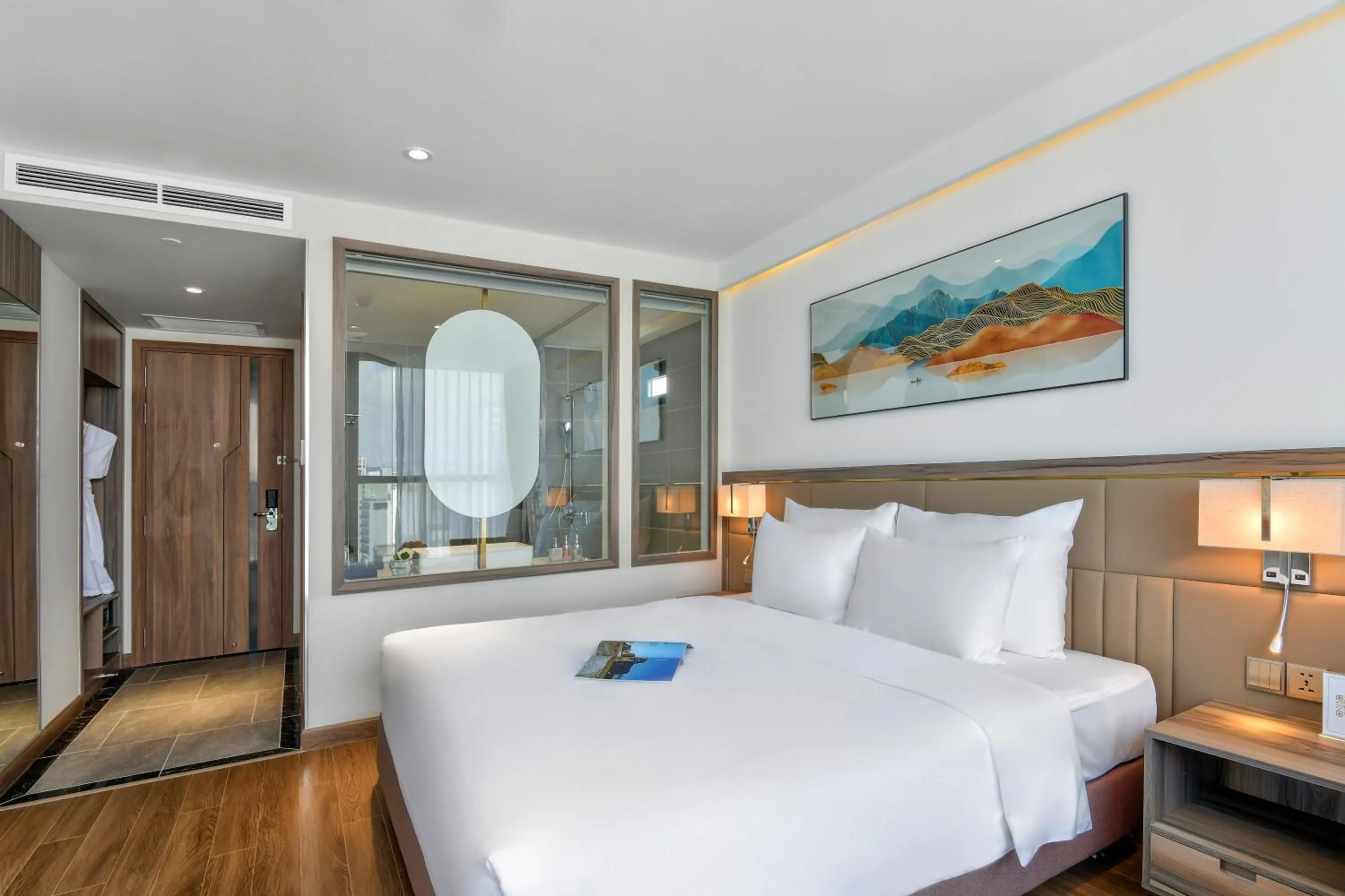 Bed in Maris Hotel Nha Trang