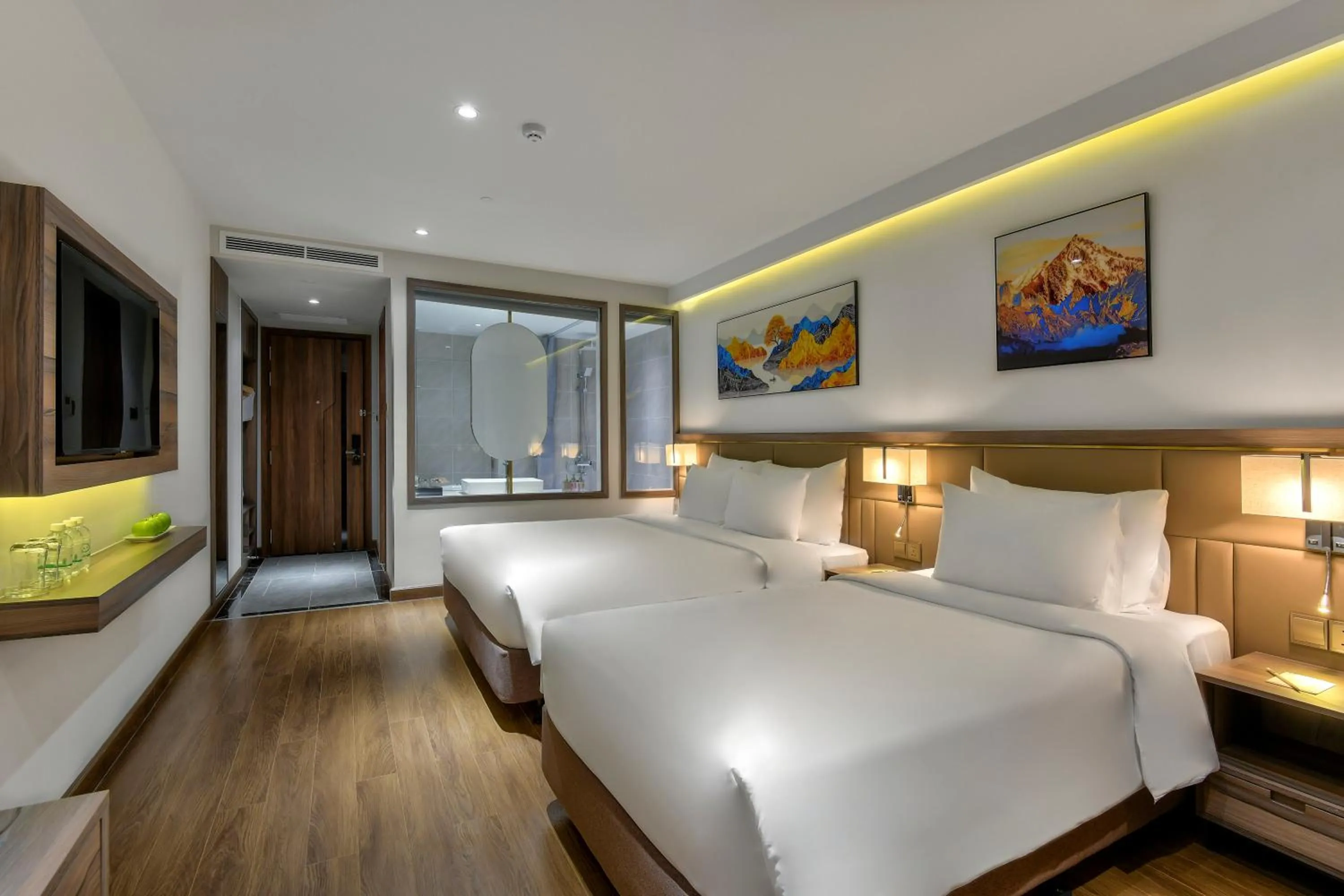 Bed in Maris Hotel Nha Trang