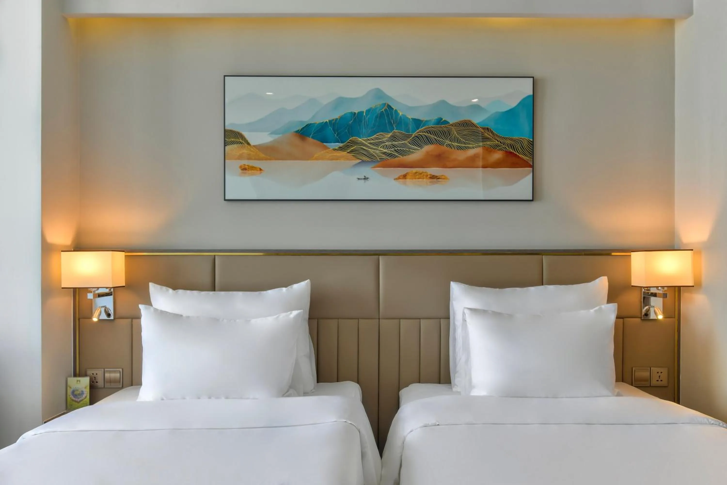 Bed in Maris Hotel Nha Trang