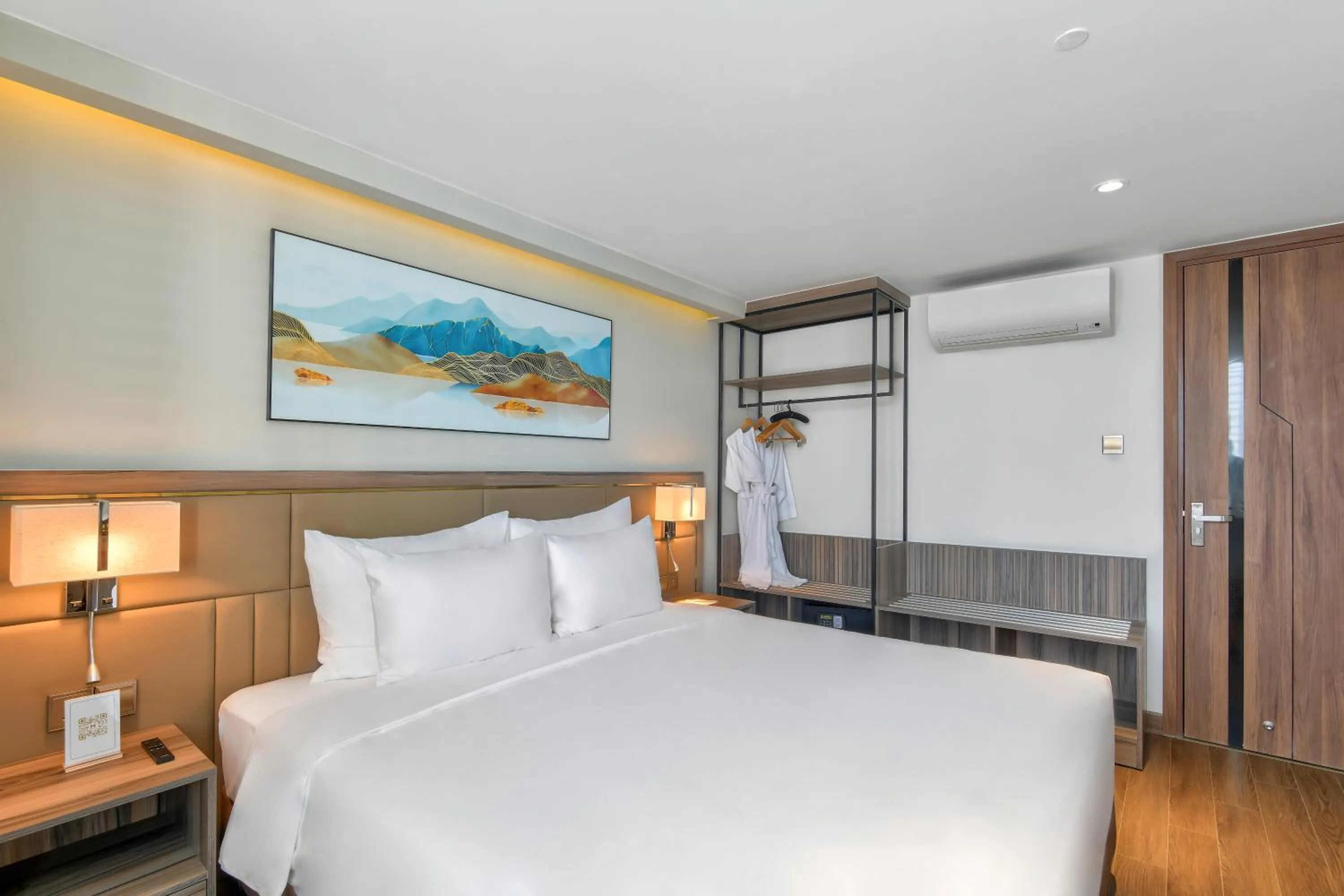 Bed in Maris Hotel Nha Trang