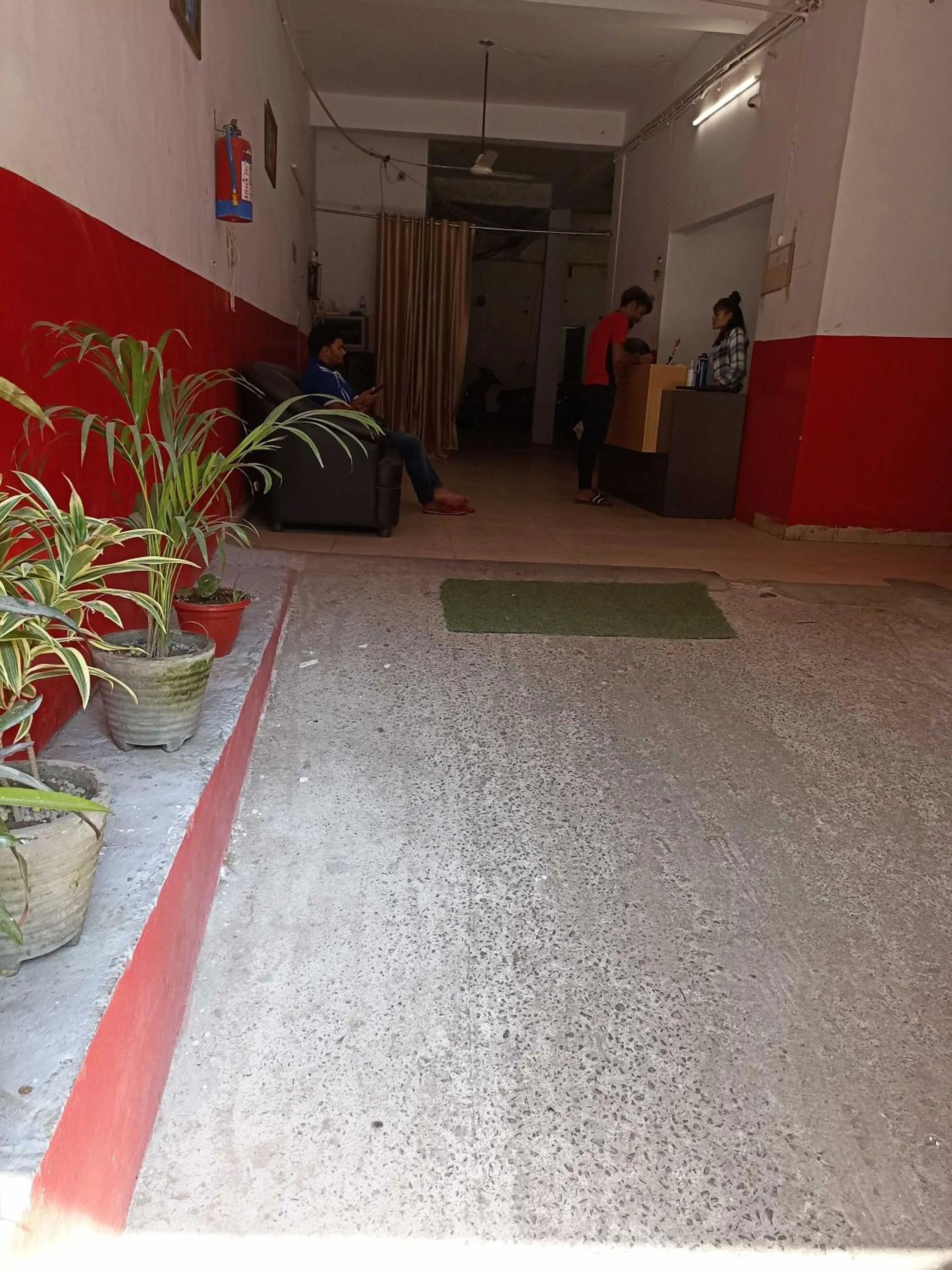 Lobby or reception in Hotel O KL khari Near Ashoka Park Mein Metro