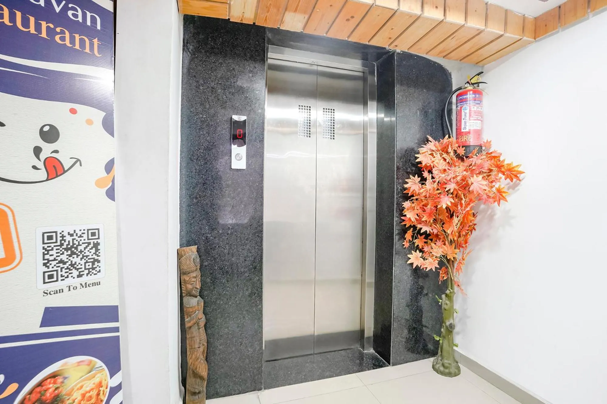 elevator in FabHotel Vrundavan, Athwa