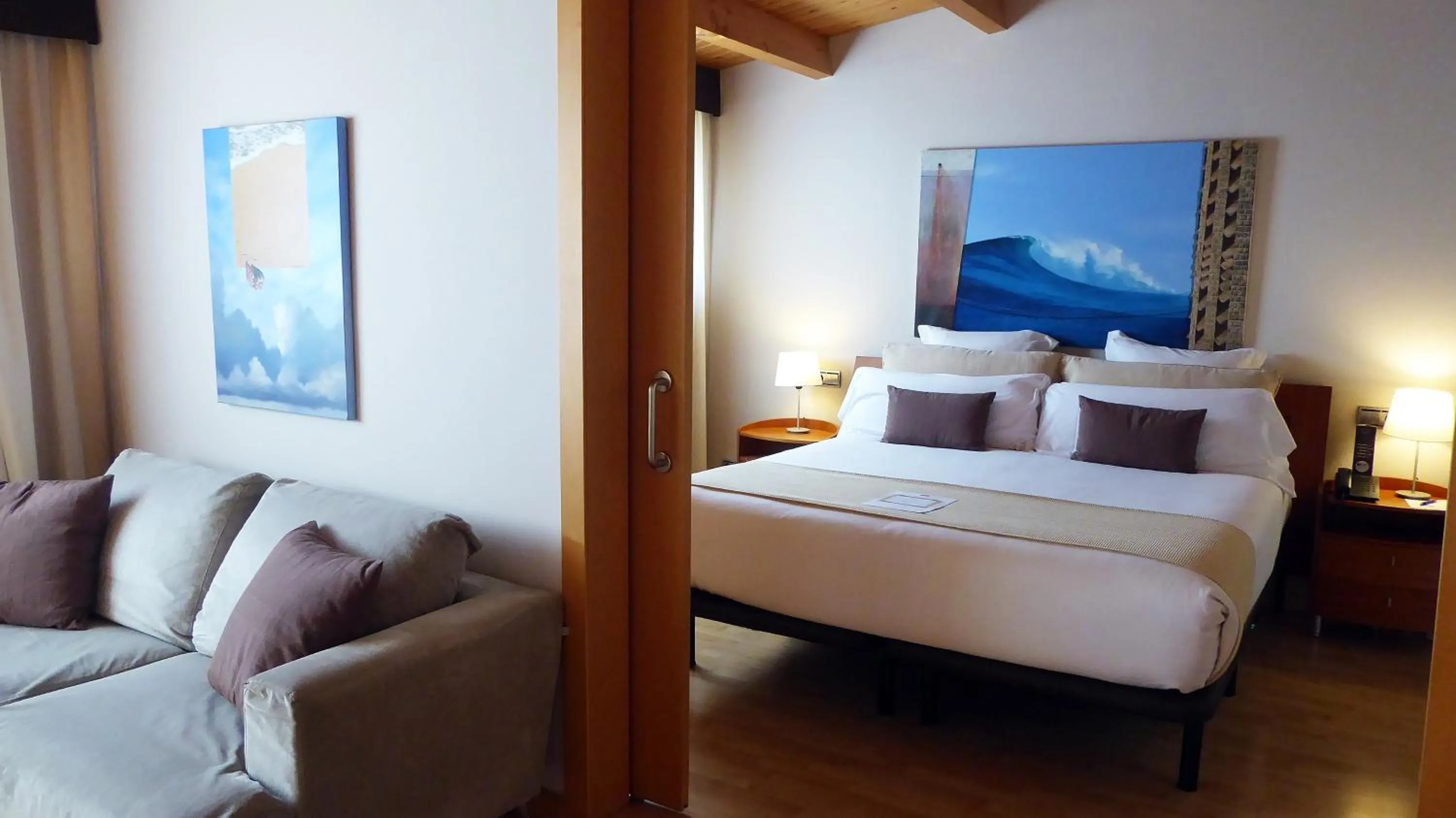 Bedroom, Bed in Estela Barcelona