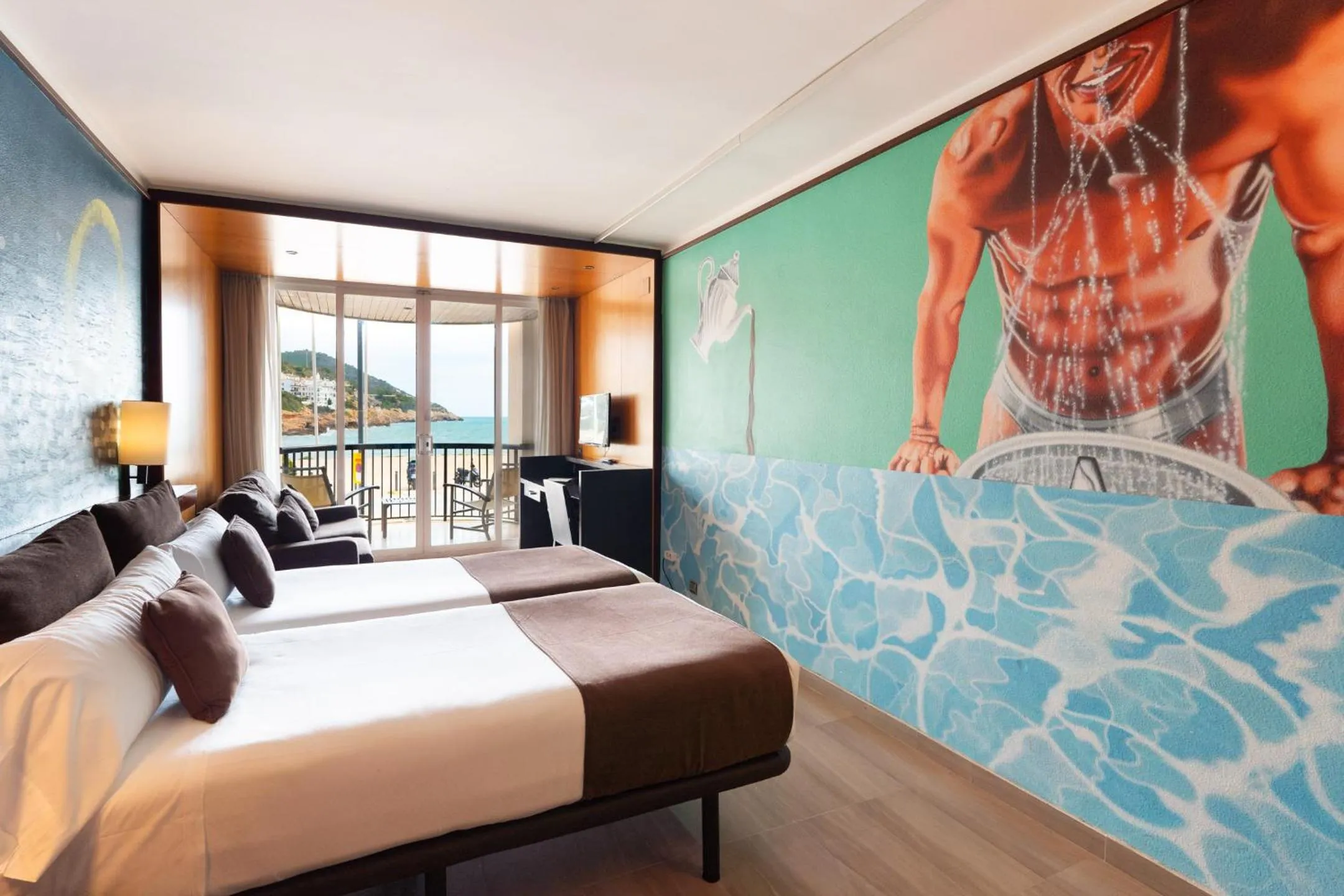 Bedroom, Bed in Estela Barcelona