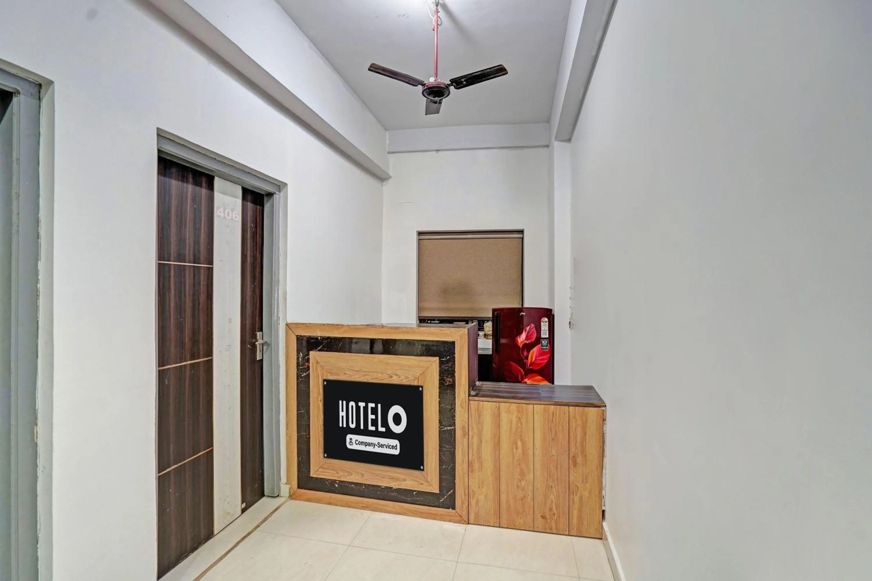 Lobby or reception in Hote O IIIT Square Bhubaneswar Formerly Sri Krishna Palace