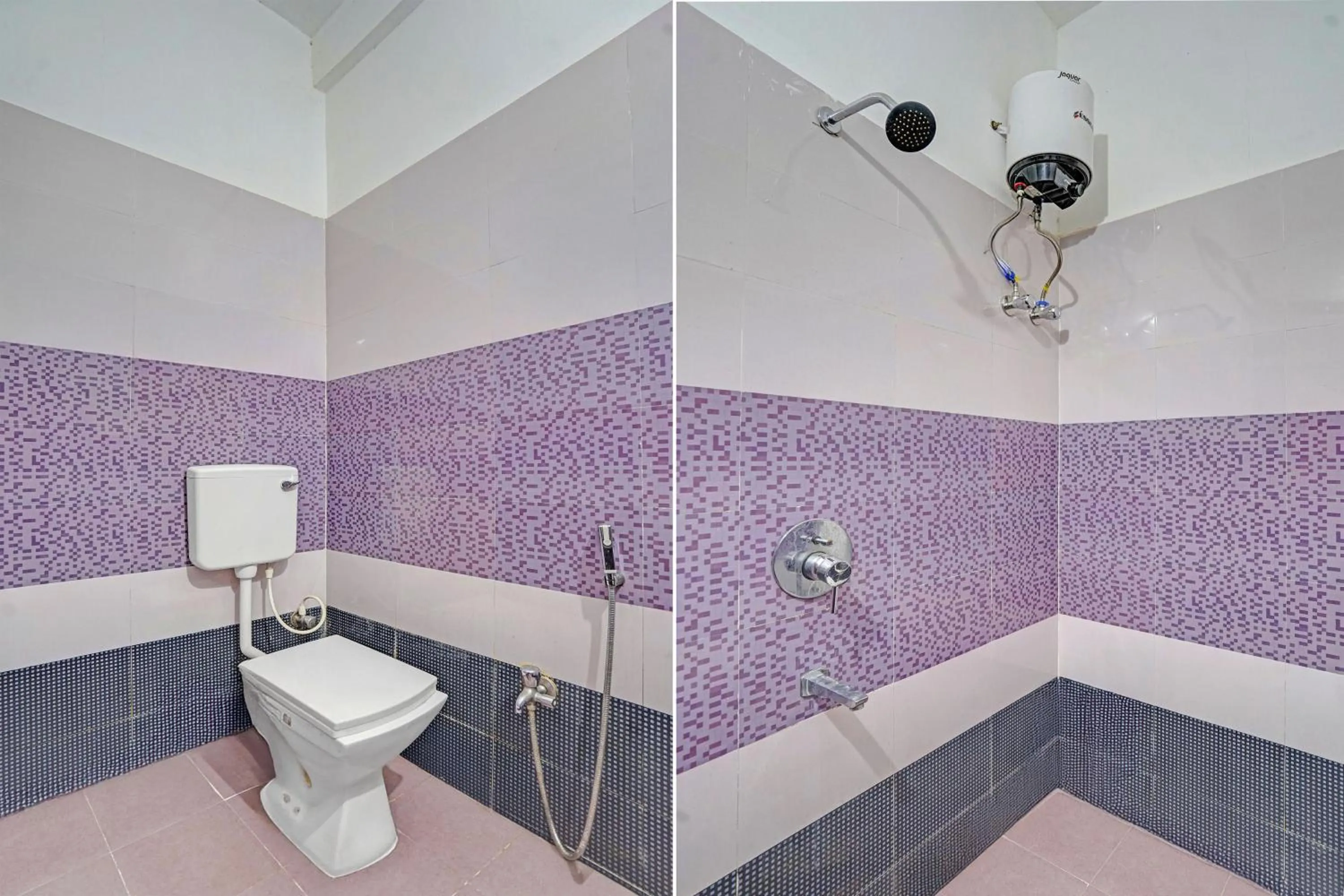 Bathroom in Hote O IIIT Square Bhubaneswar Formerly Sri Krishna Palace