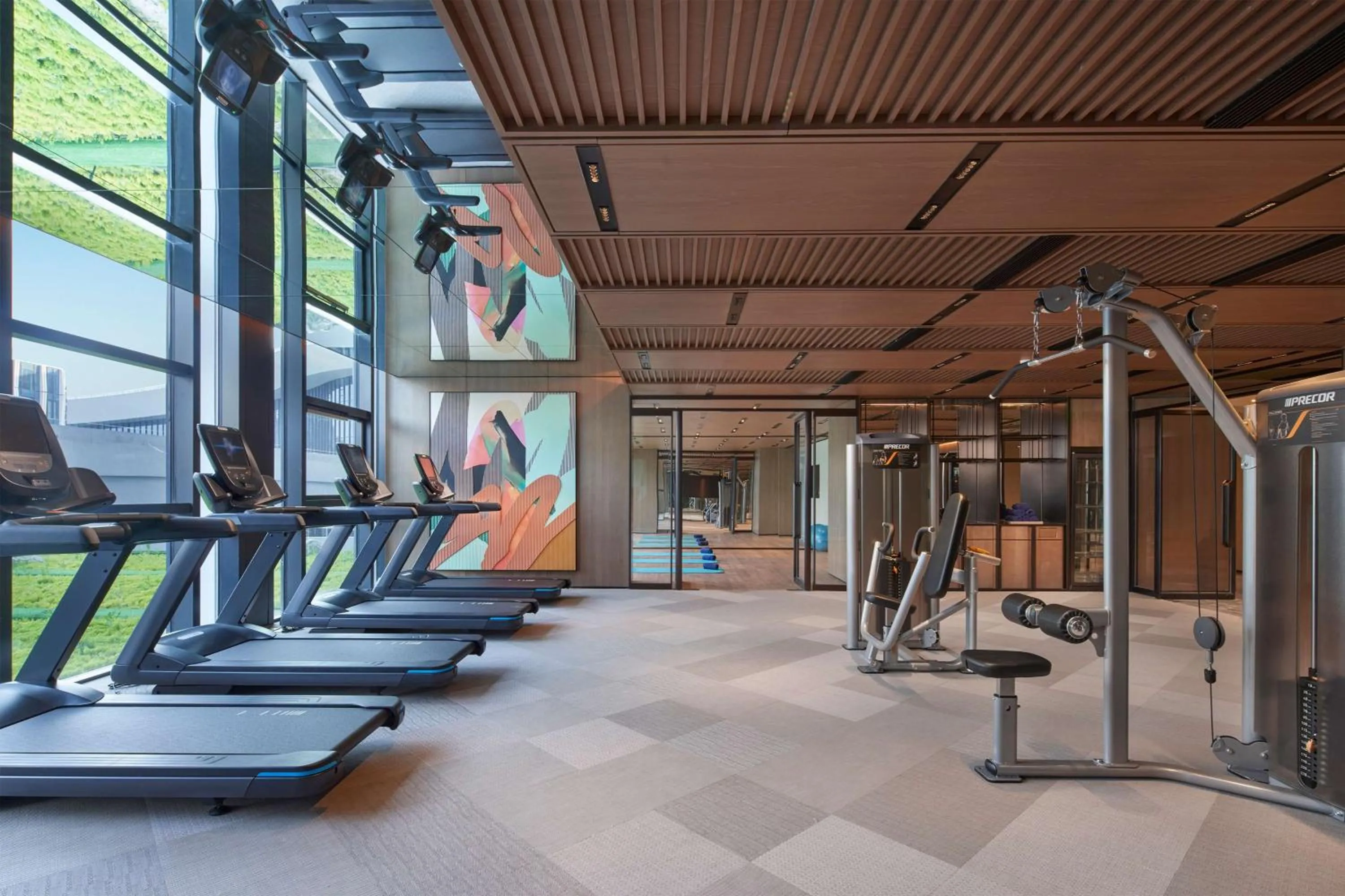 Fitness centre/facilities in Hyatt Regency Hangzhou International Airport