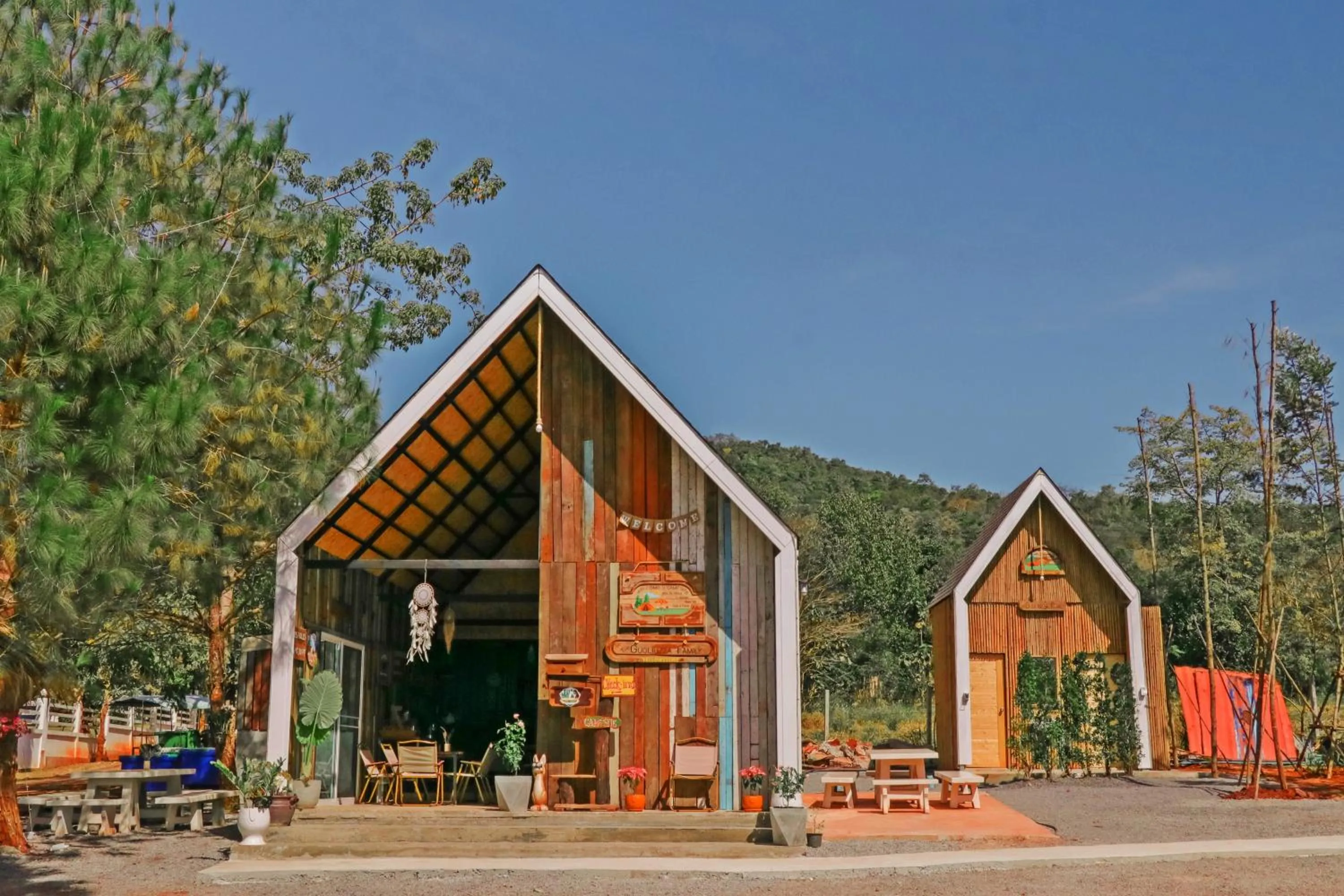 Lobby or reception in Yellowstone Camps Resort Khao Yai