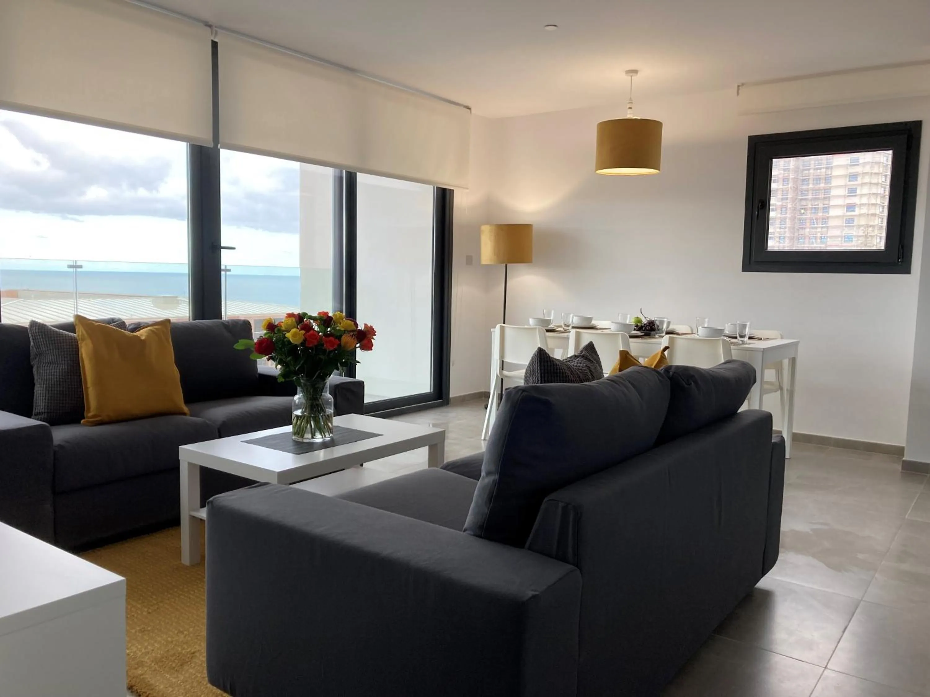 Seating area in E1 Suites & Spa aparthotel style - Gym & Spa