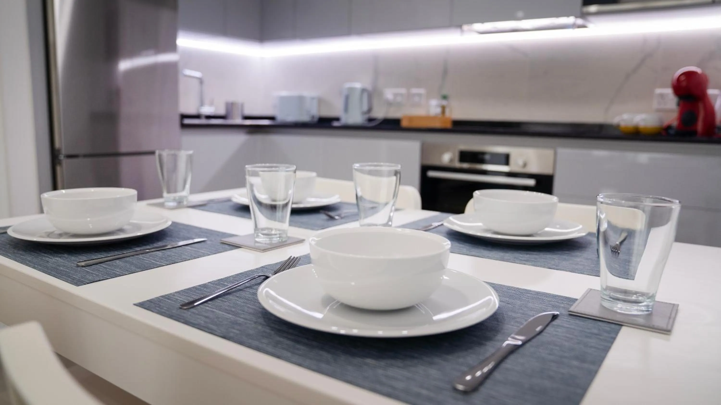 Food close-up in E1 Suites & Spa aparthotel style - Gym & Spa