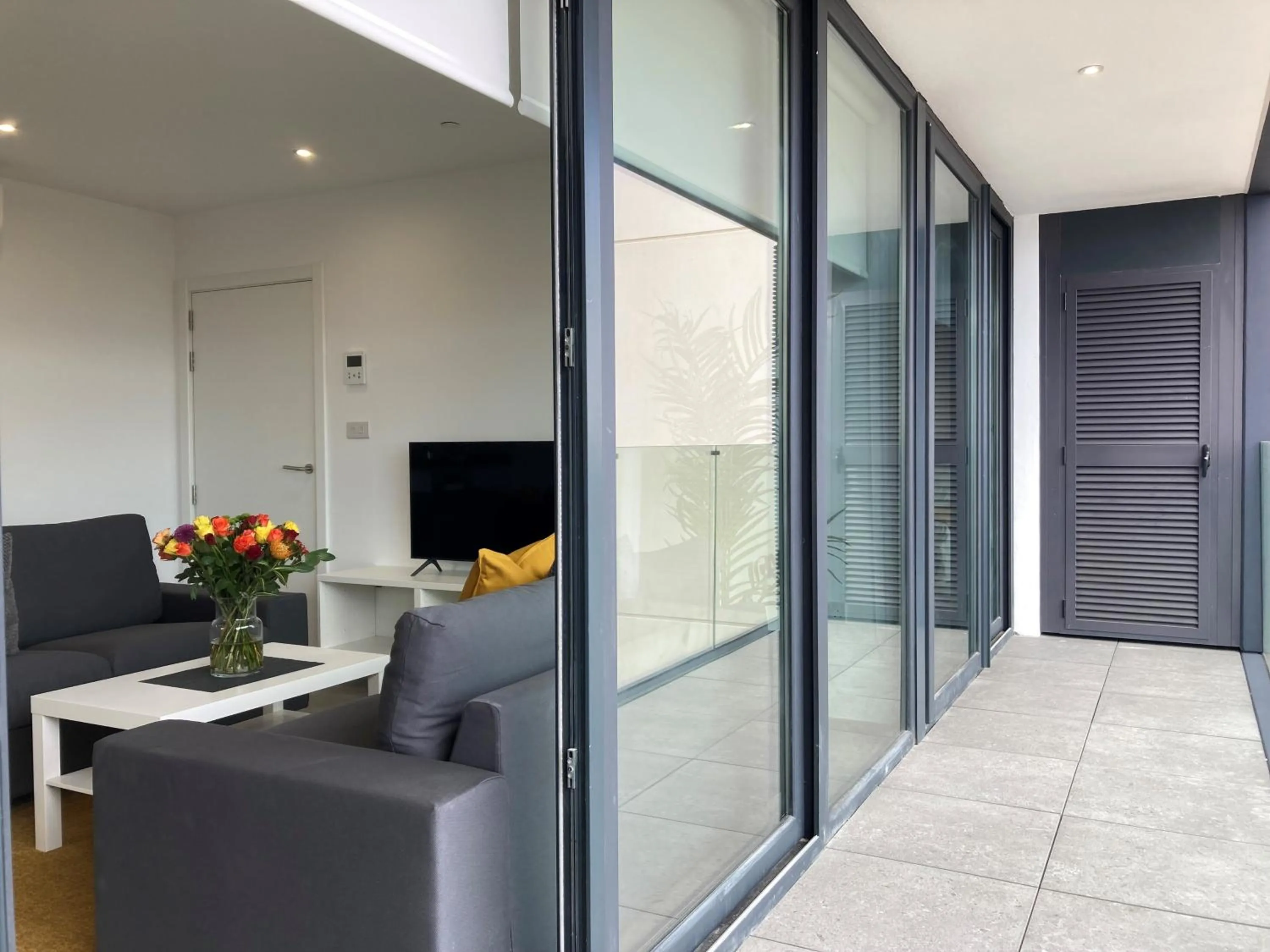 Balcony/Terrace in E1 Suites & Spa aparthotel style - Gym & Spa