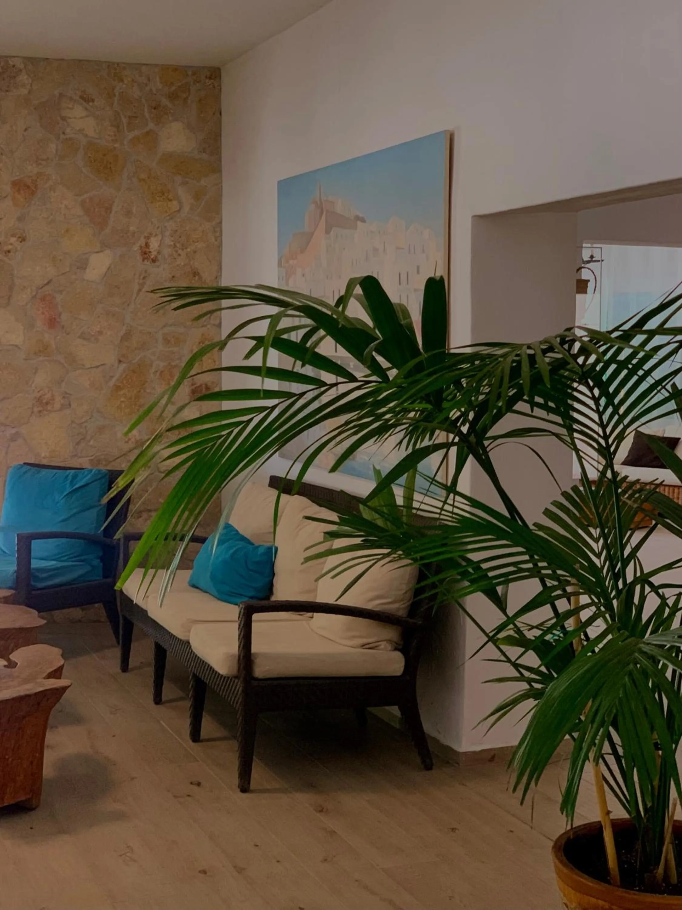 Property building, Bed in Hotel Tagomago