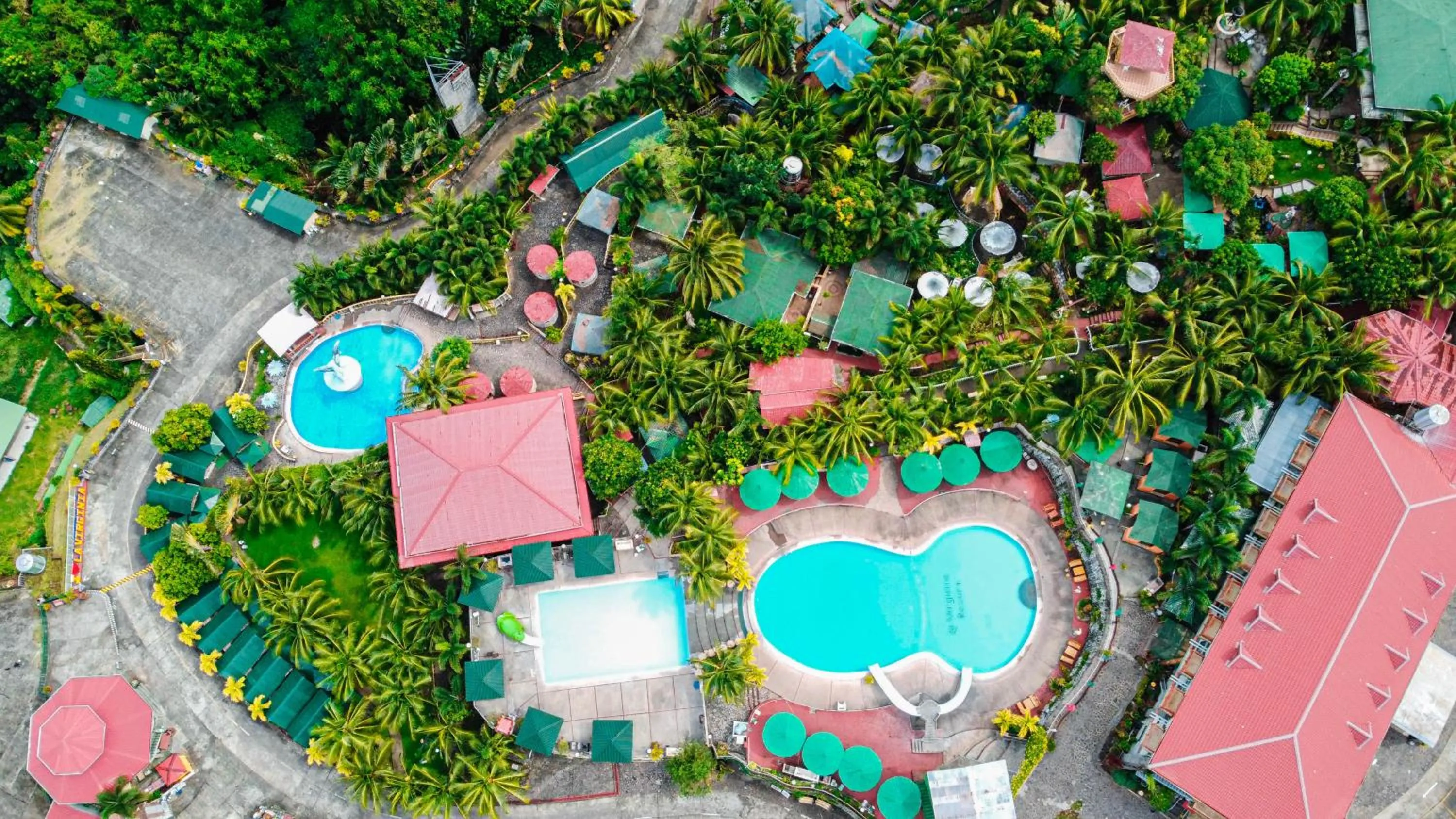 Natural landscape in La Virginia Leisure Park and Amusement