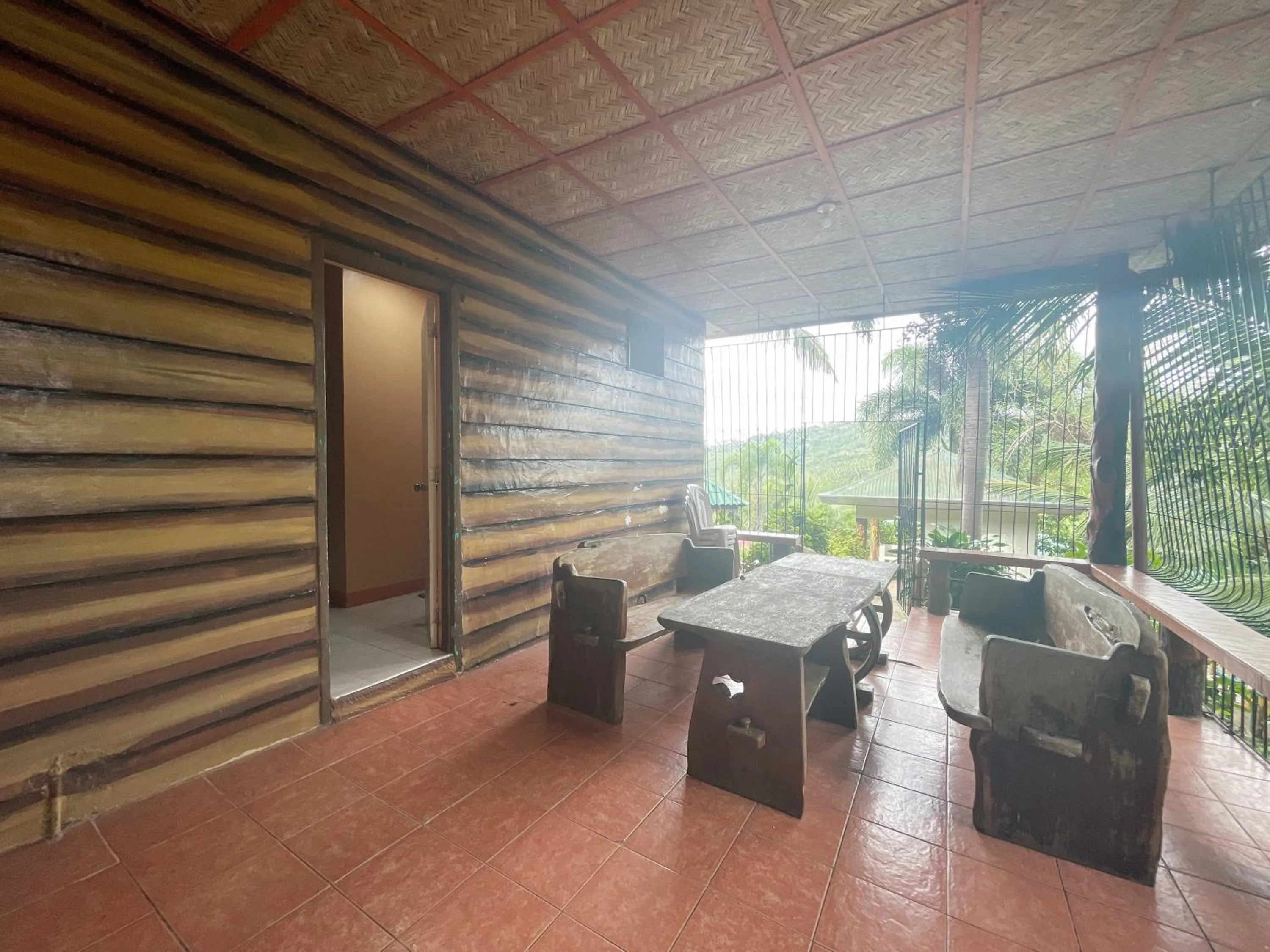 Seating area in La Virginia Leisure Park and Amusement