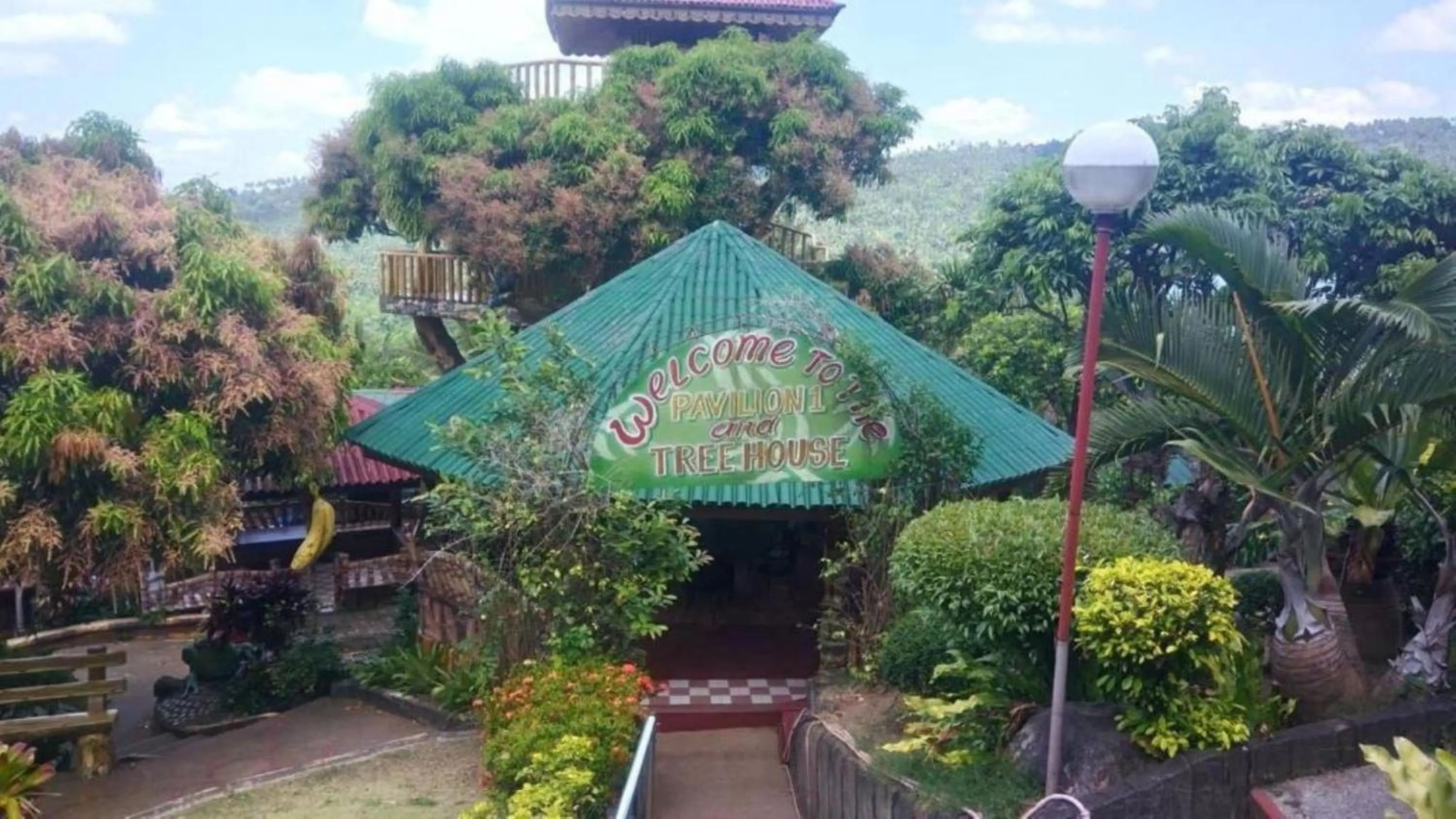 Garden view in La Virginia Leisure Park and Amusement