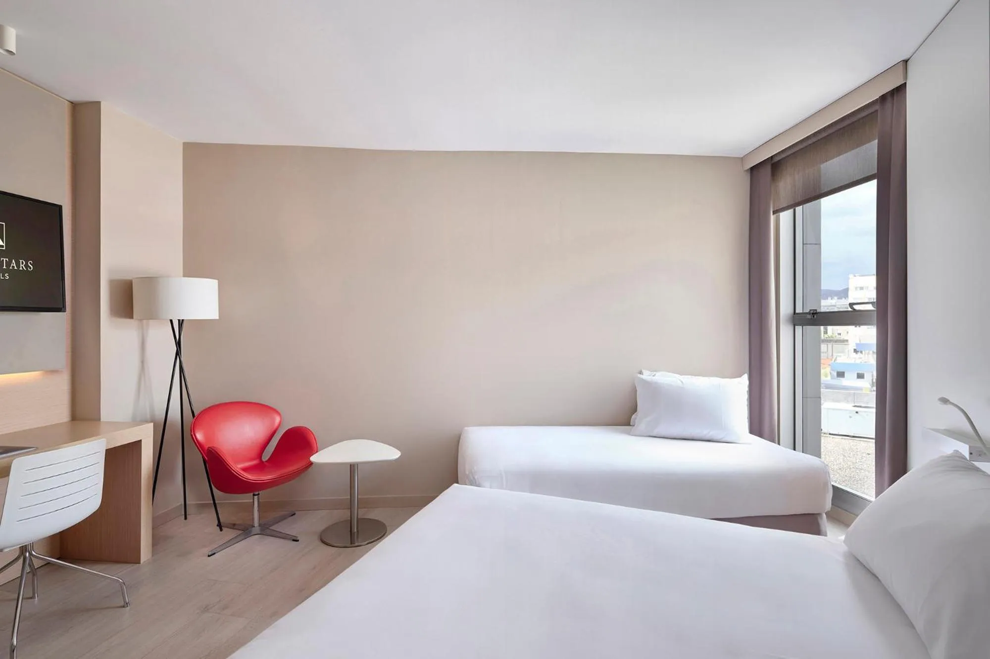 Bed in Eurostars Don Cándido