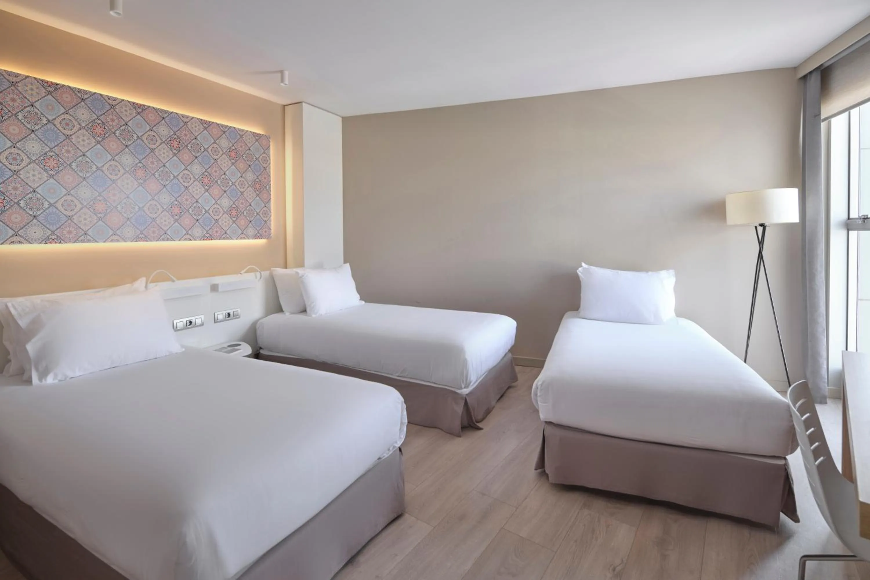 Bed in Eurostars Don Cándido