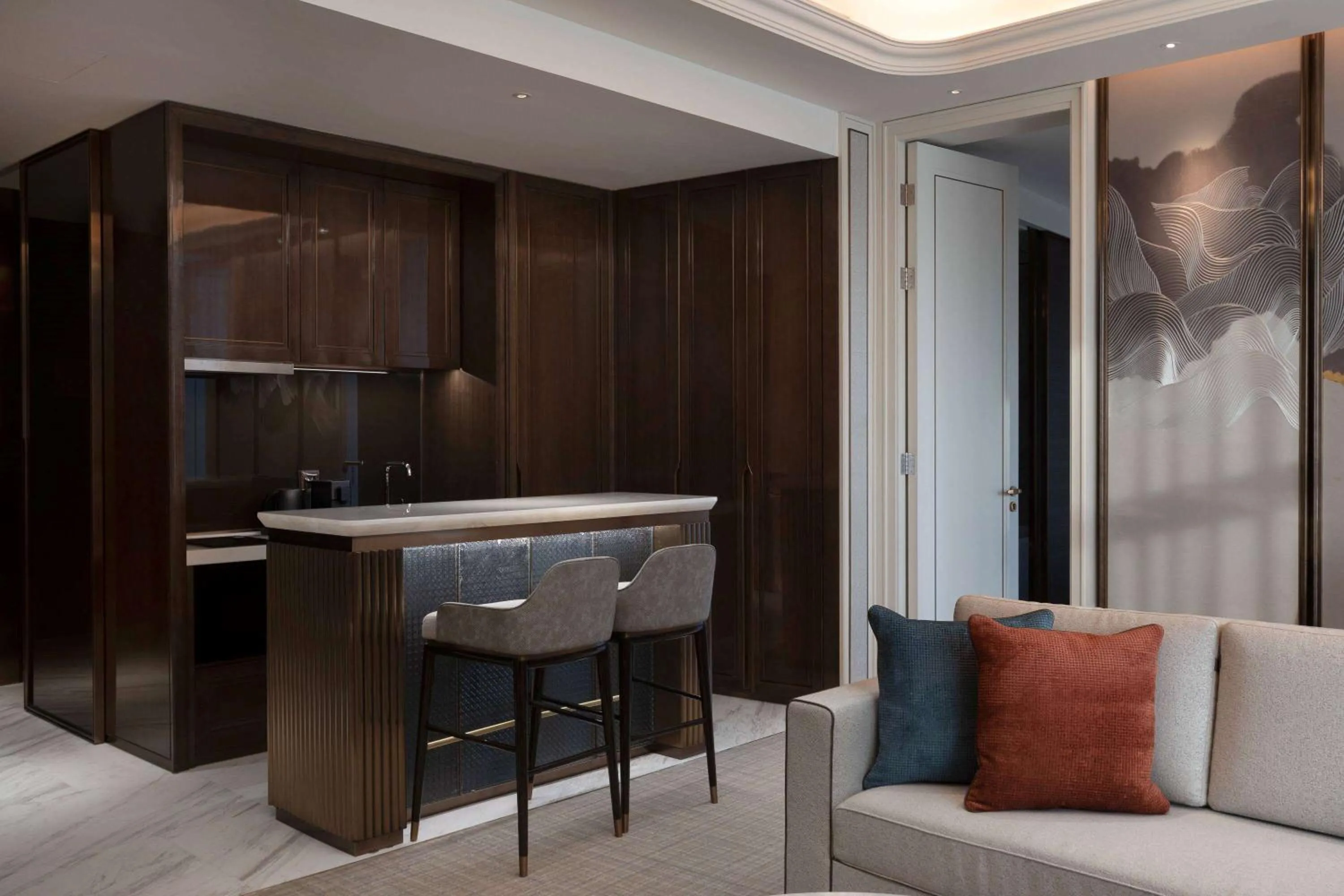 Photo of the whole room in Wyndham Grand Shanxi Xiaohe Xincheng