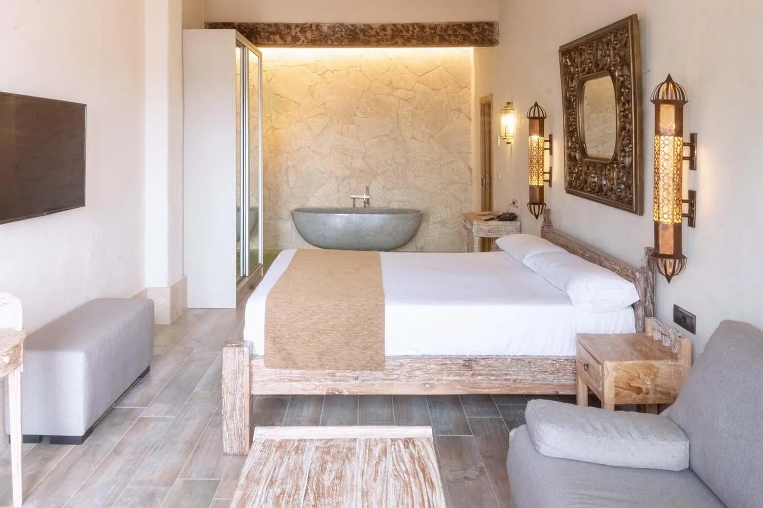 Bedroom, Bed in El Cortijo de Zahara by QHotels