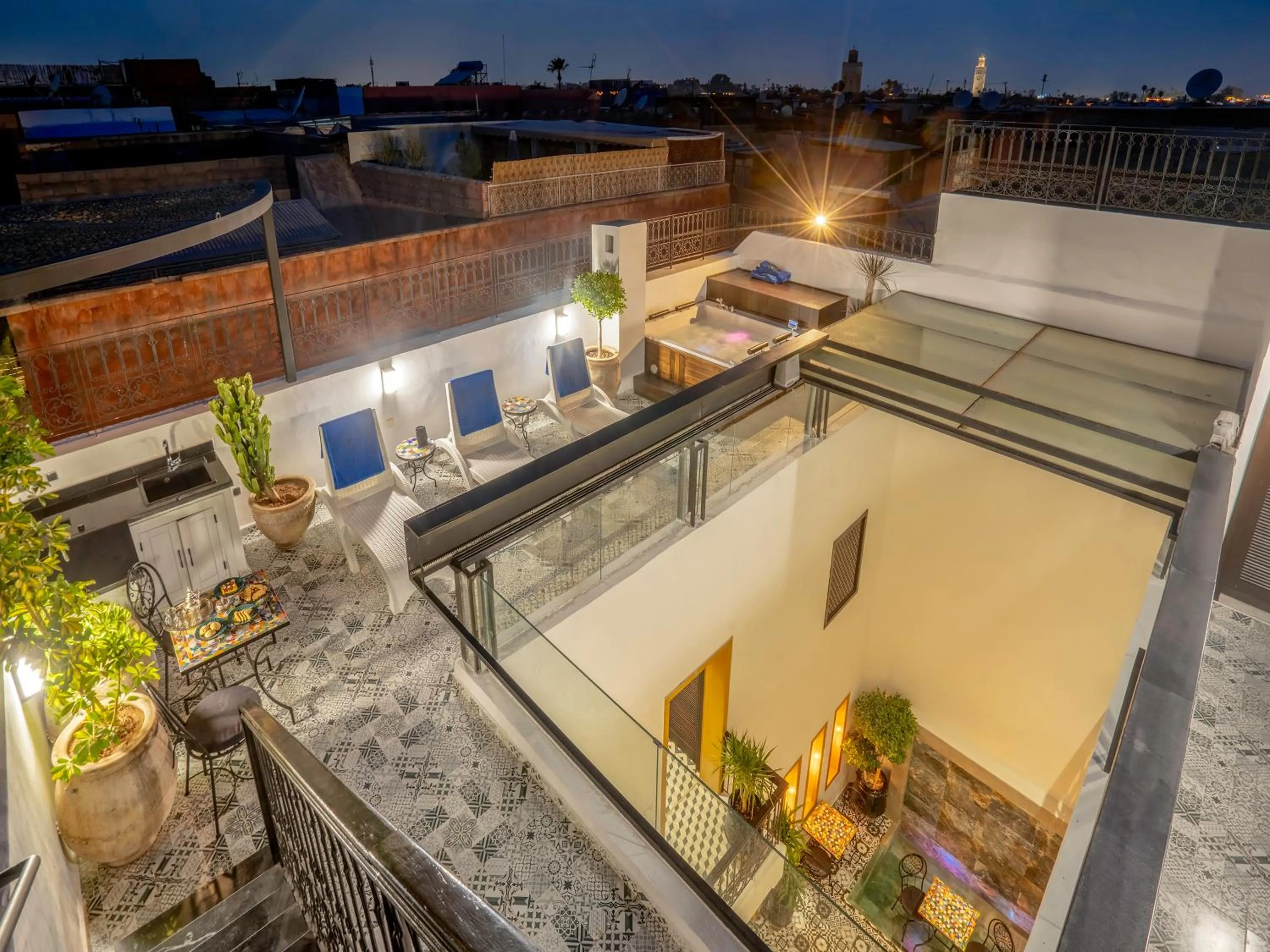 Balcony/Terrace in MAISON SOLANEOS